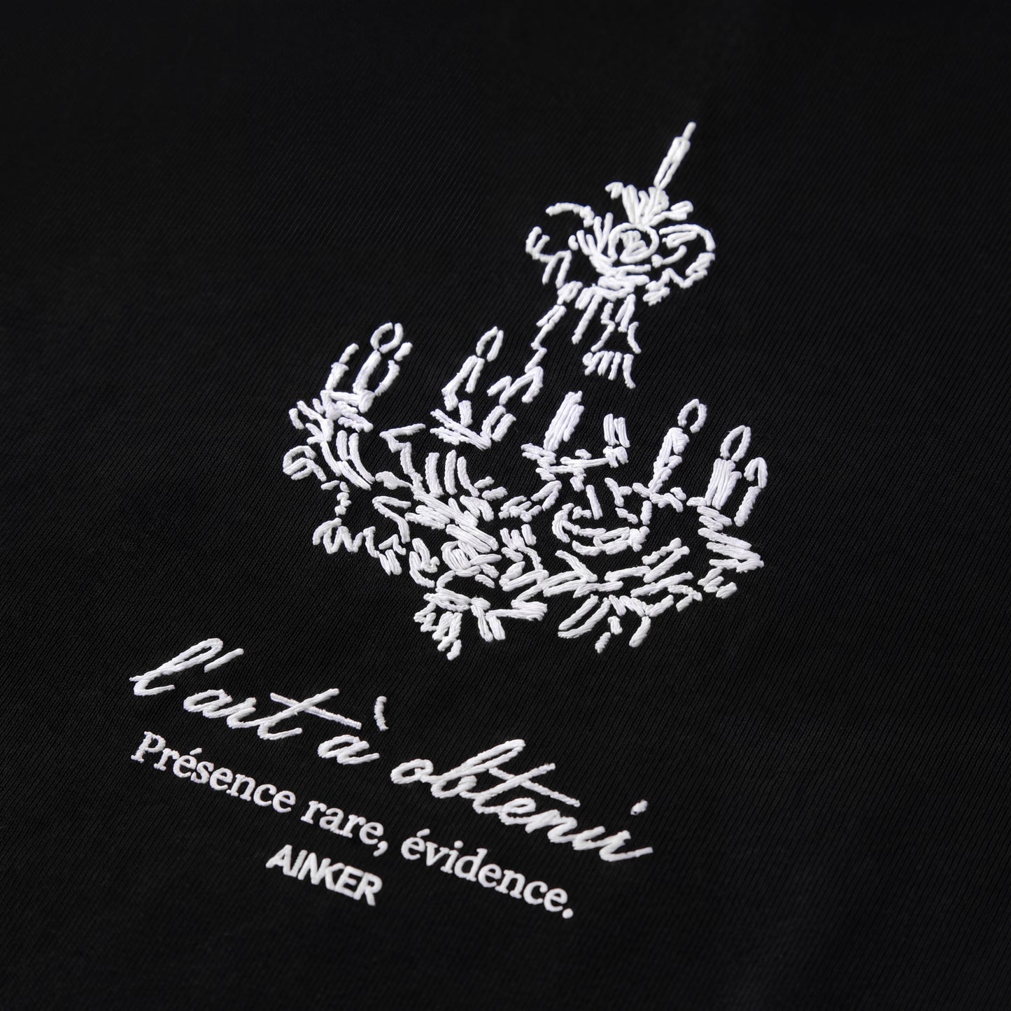 Mercerized 1162 Black T-Shirt