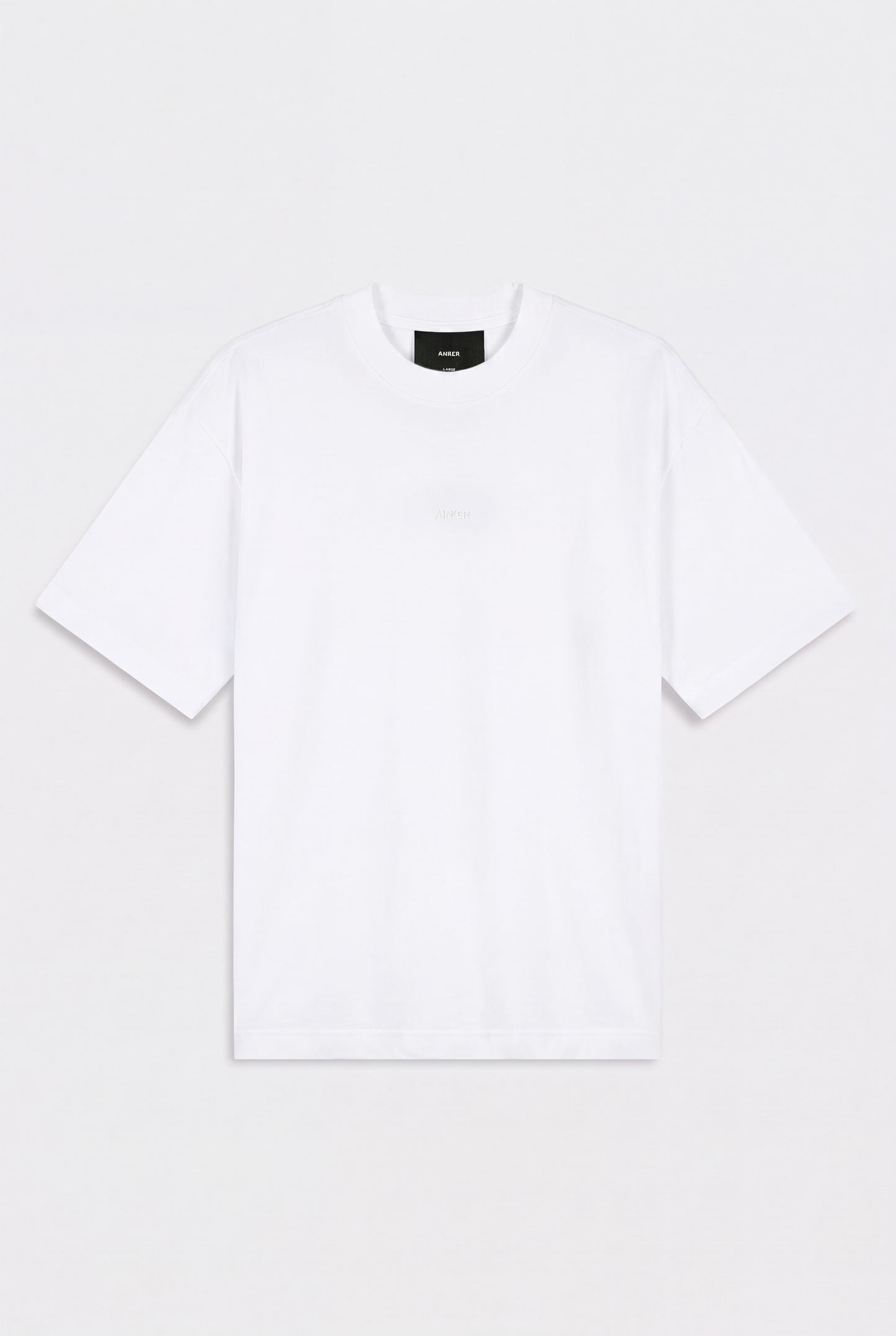 Mercerized 1002 White T-Shirt