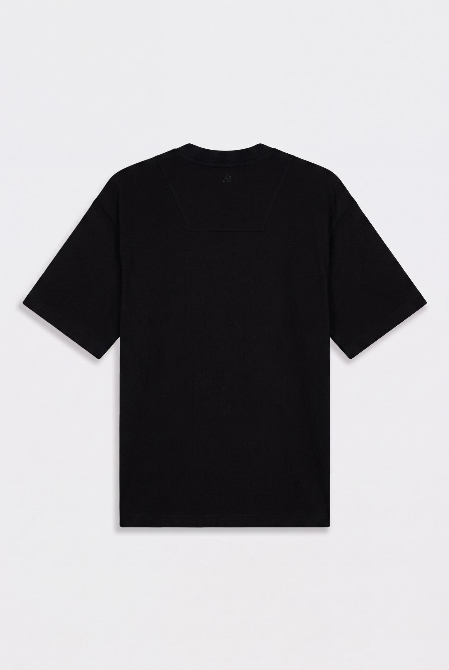 Mercerized 1004 Black T-Shirt