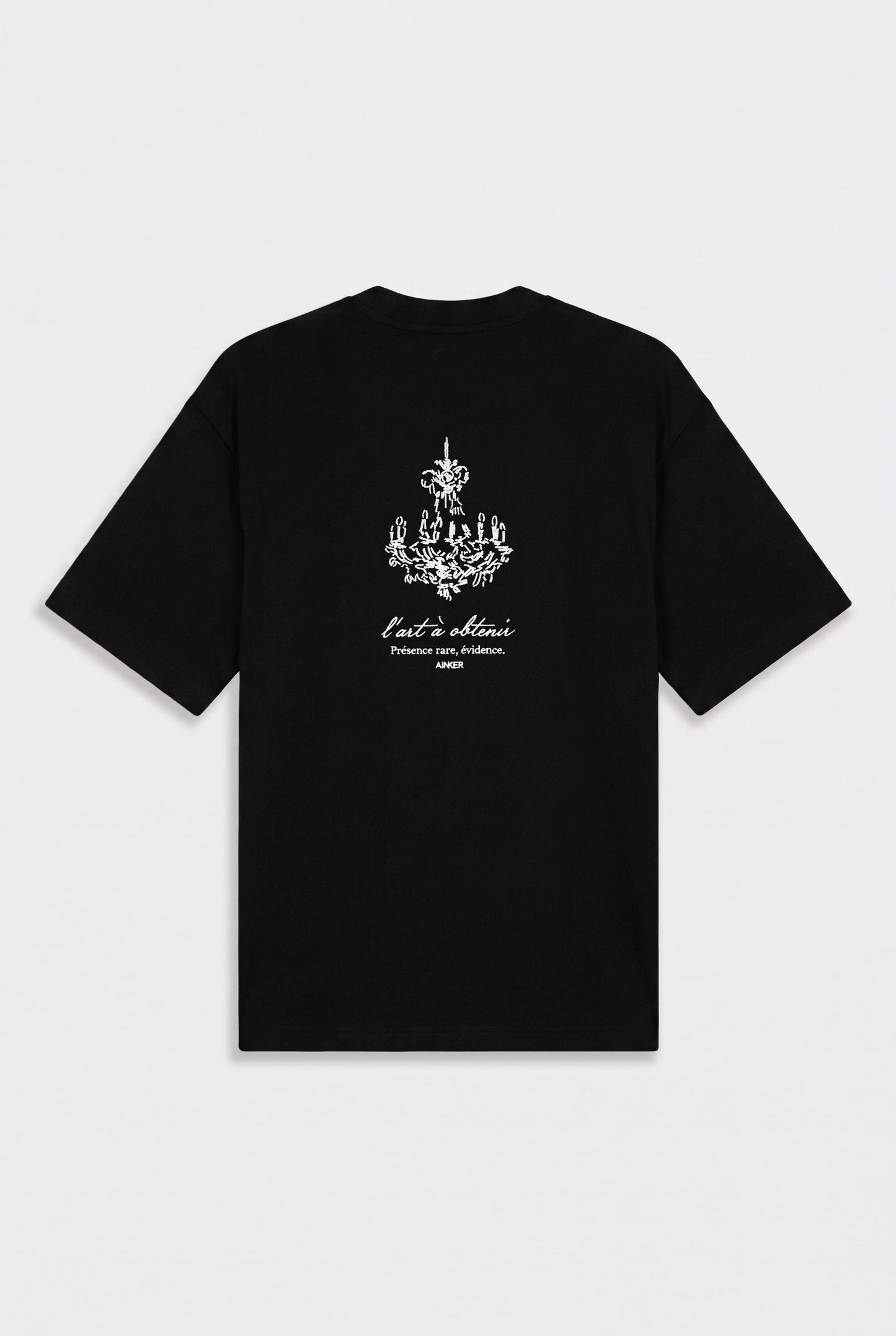 Mercerized 1162 Black T-Shirt