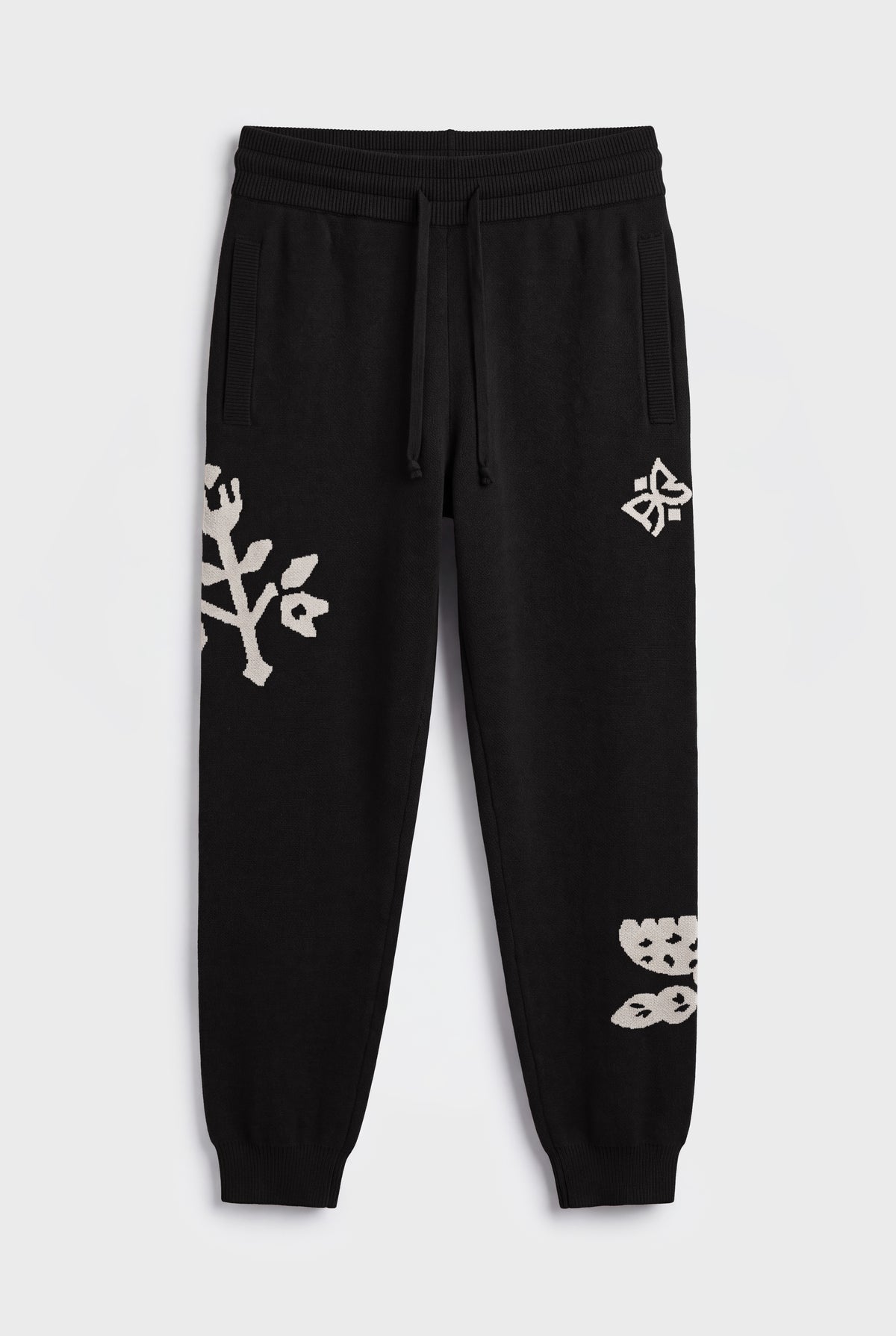 1127 Black Knit Pant