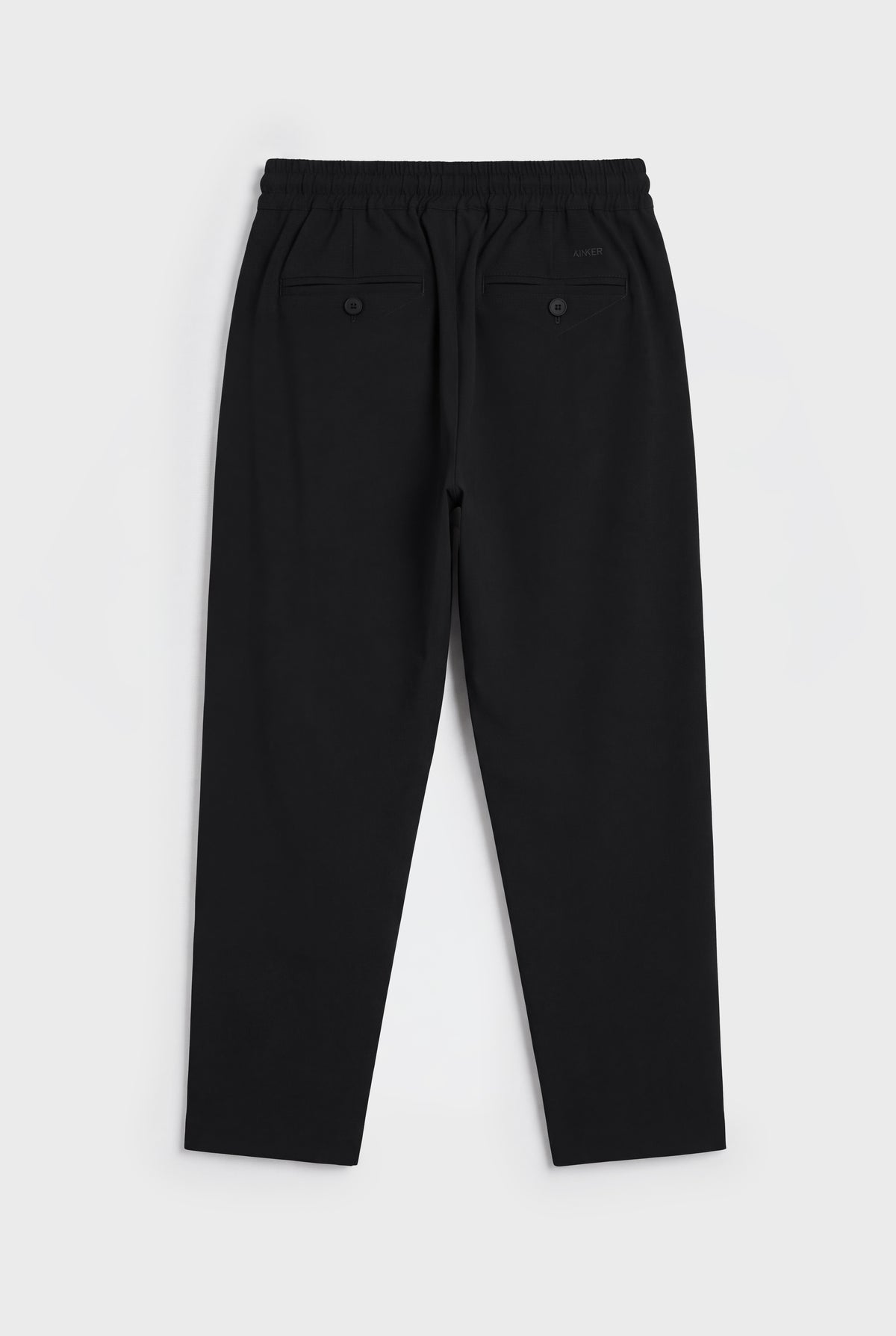 Wool Blend 1081 Black Pant