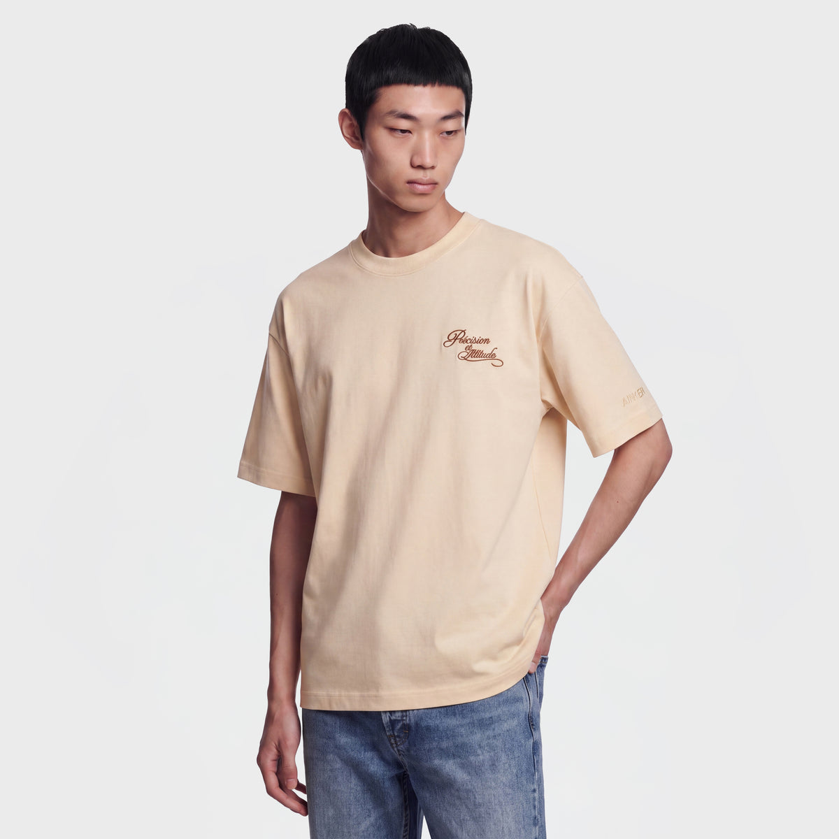 Mercerized 1010 Off White T-Shirt