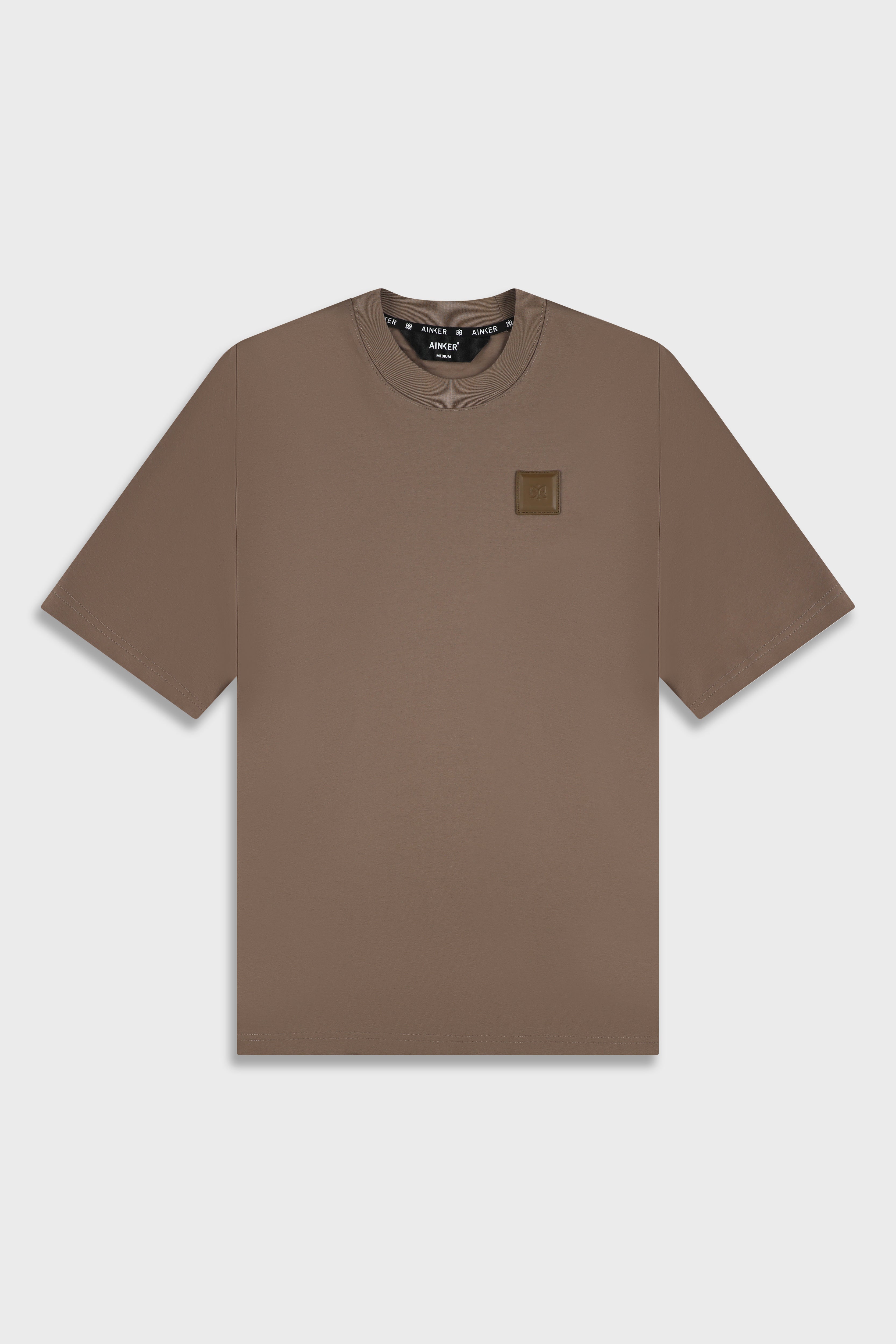 Mercerized 818 Mocha T-Shirt – Ainker