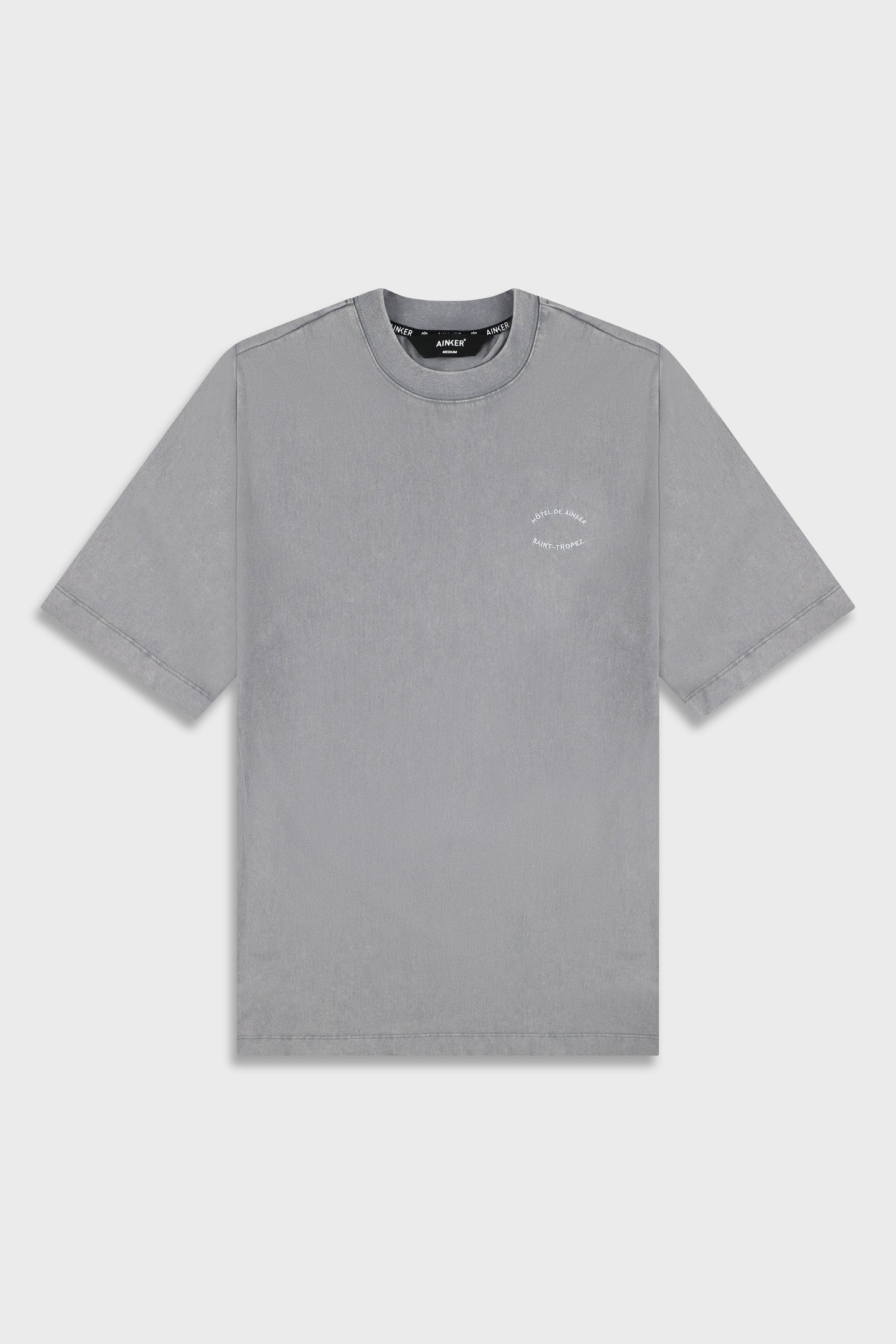 Cotton Wash 740 L.Gray T-Shirt