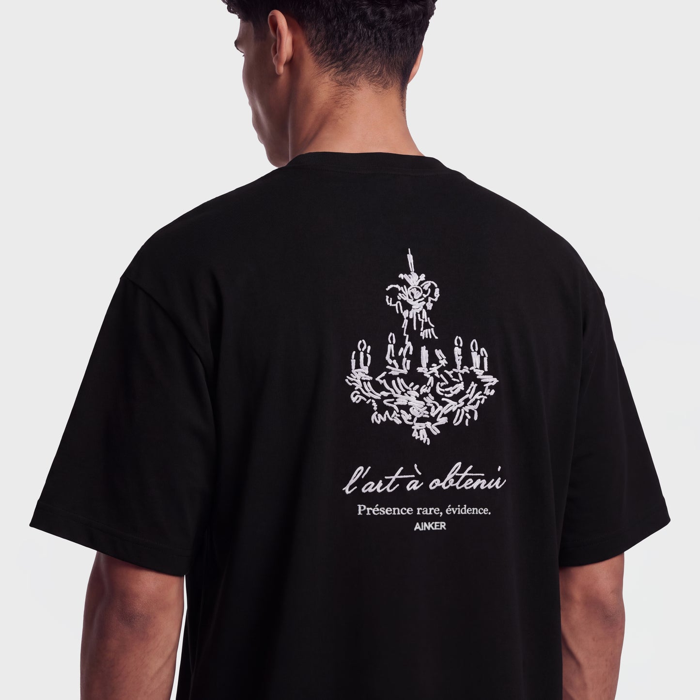 Mercerized 1162 Black T-Shirt