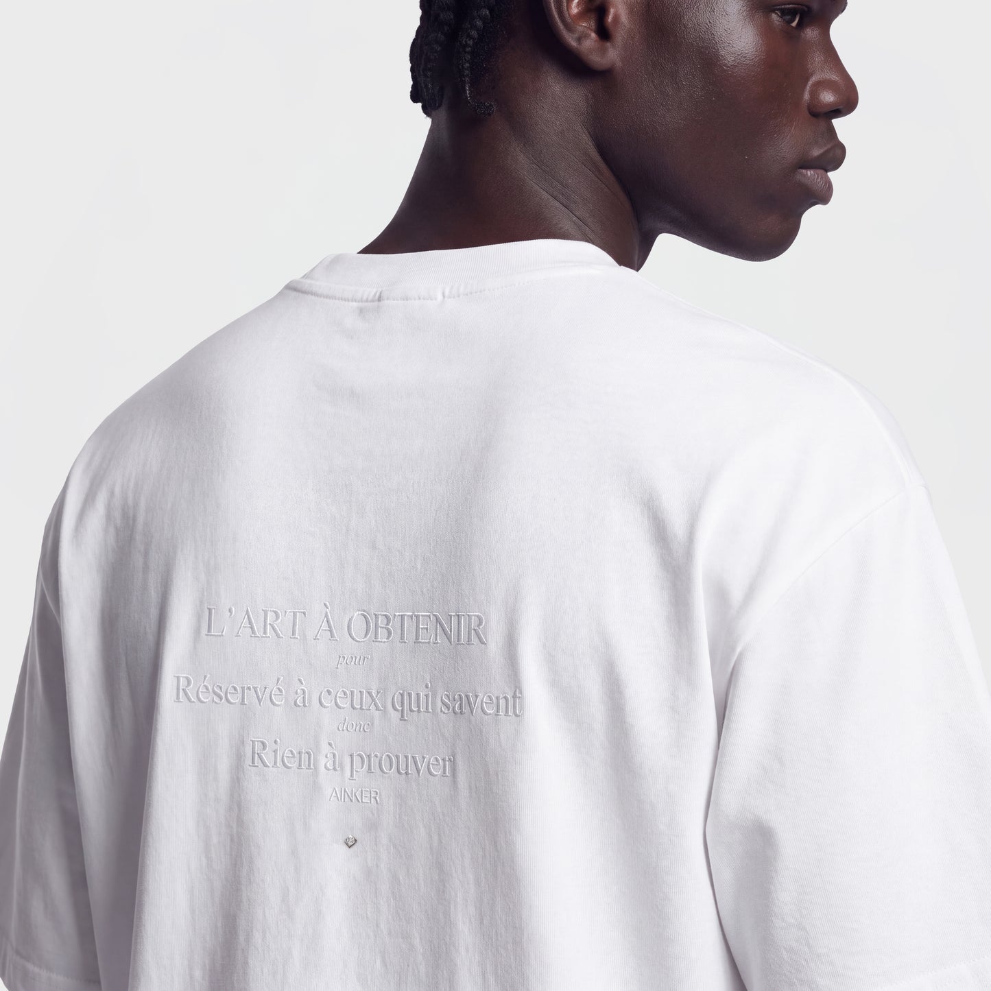 Mercerized 1114 White T-Shirt