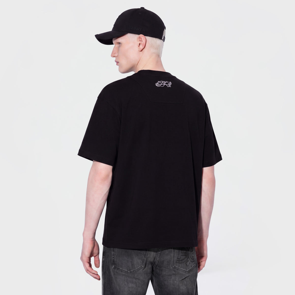 Mercerized 1011 Black T-Shirt