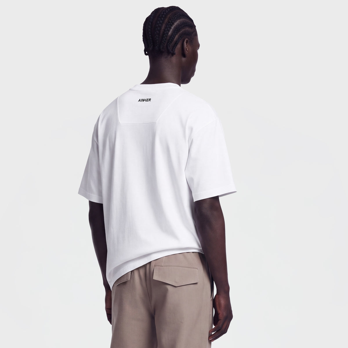 Mercerized 1019 White T-Shirt