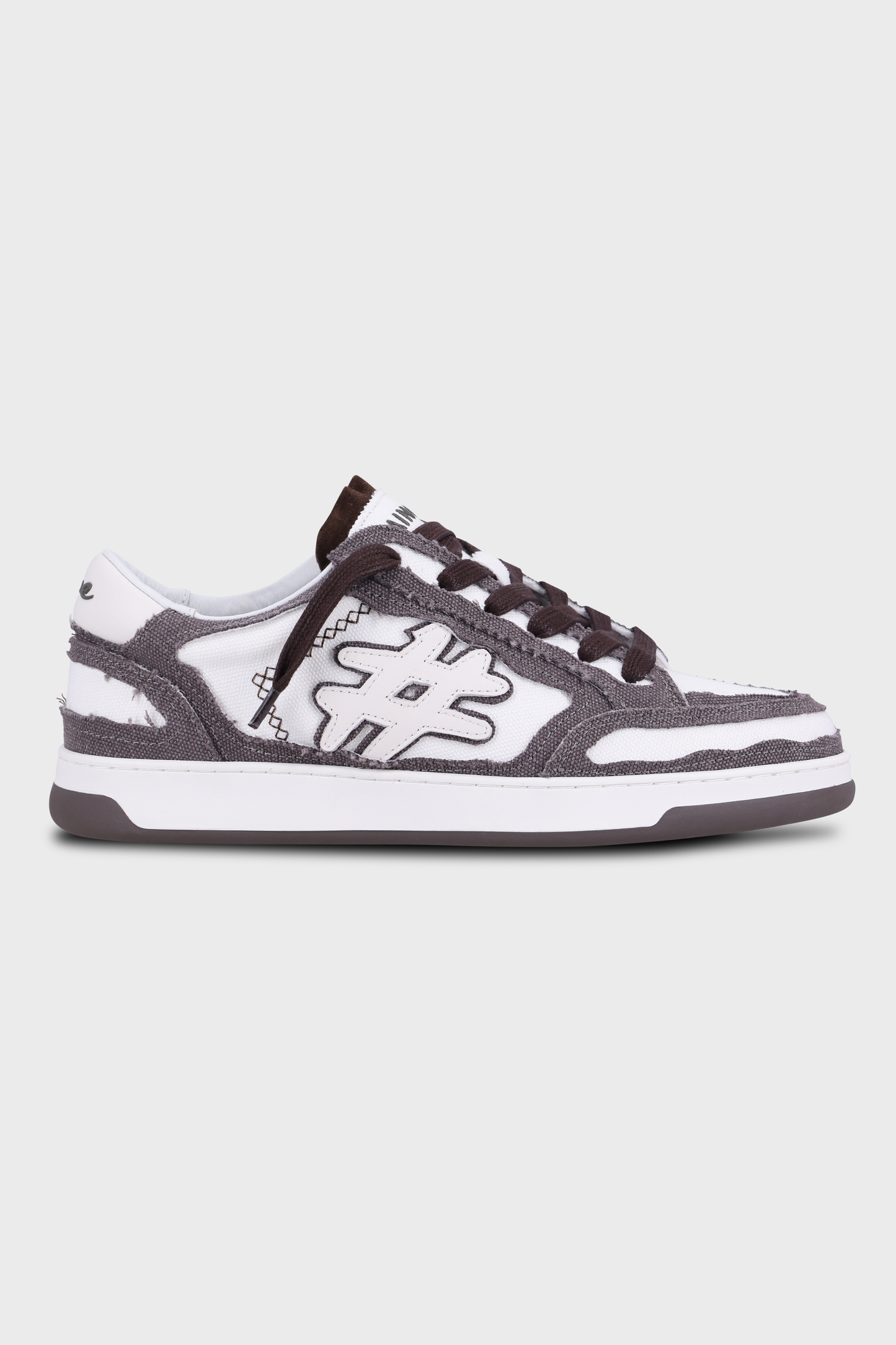 Lay Up Canvas White/Gray