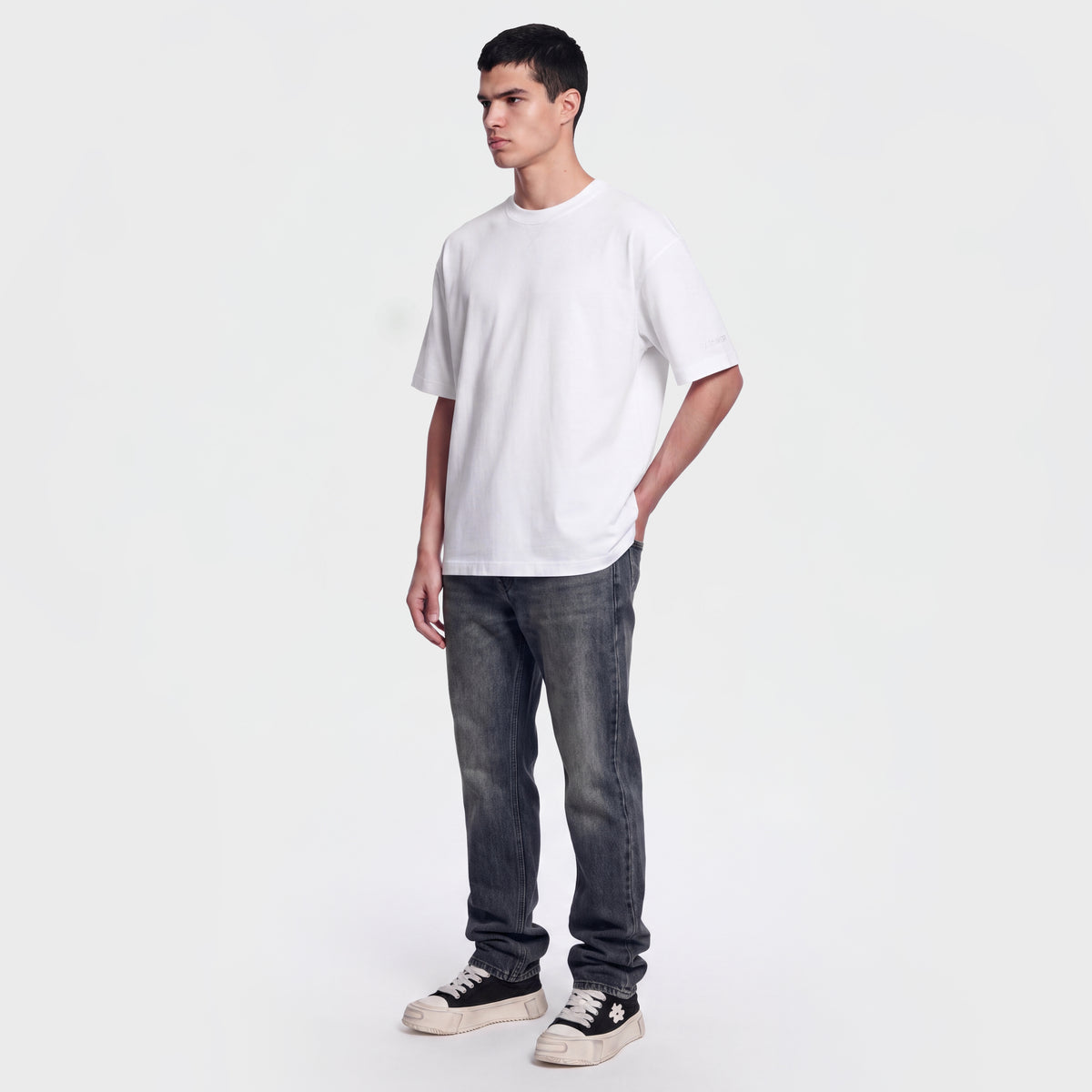 Mercerized 1012 White T-Shirt