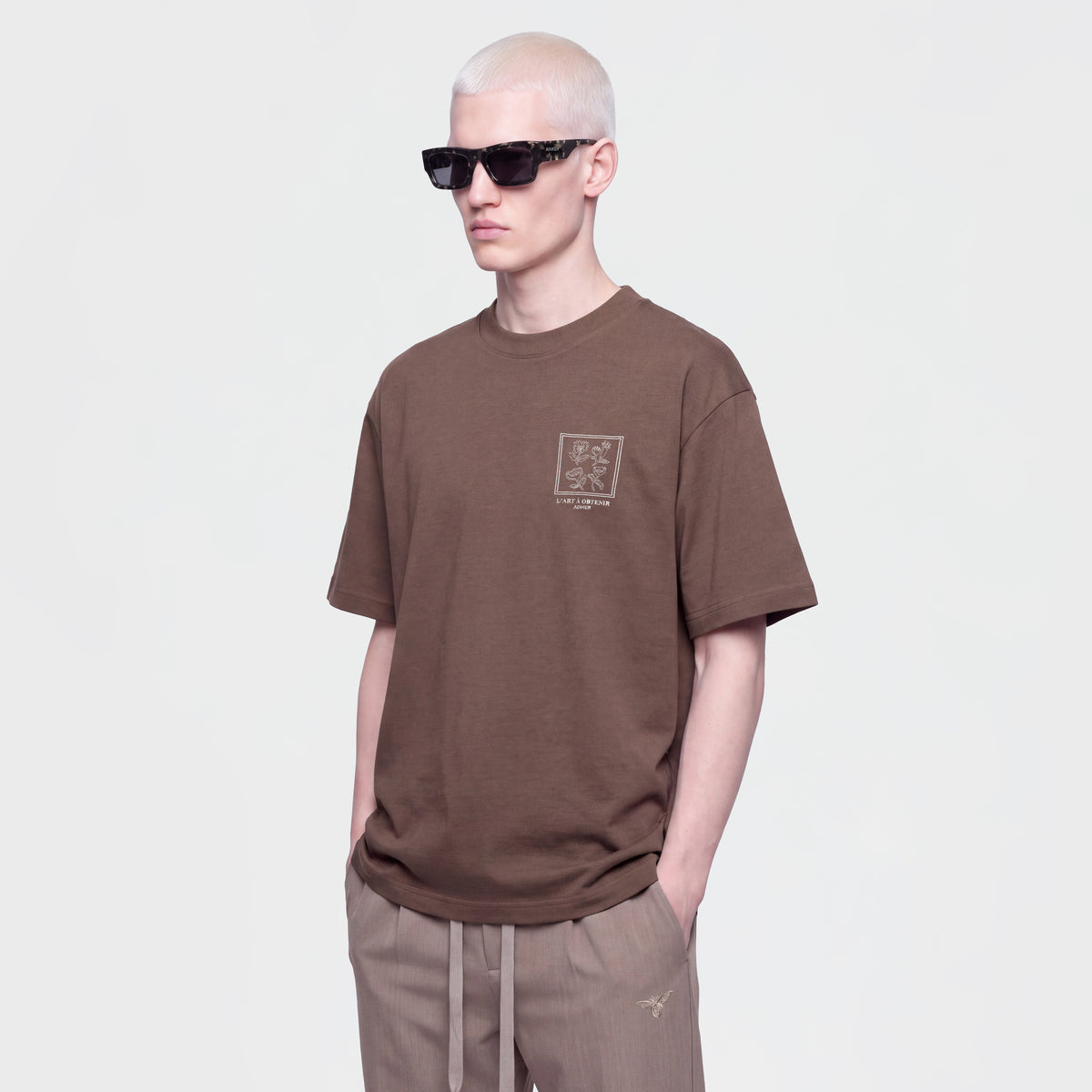 Mercerized 1149 Brown T-Shirt
