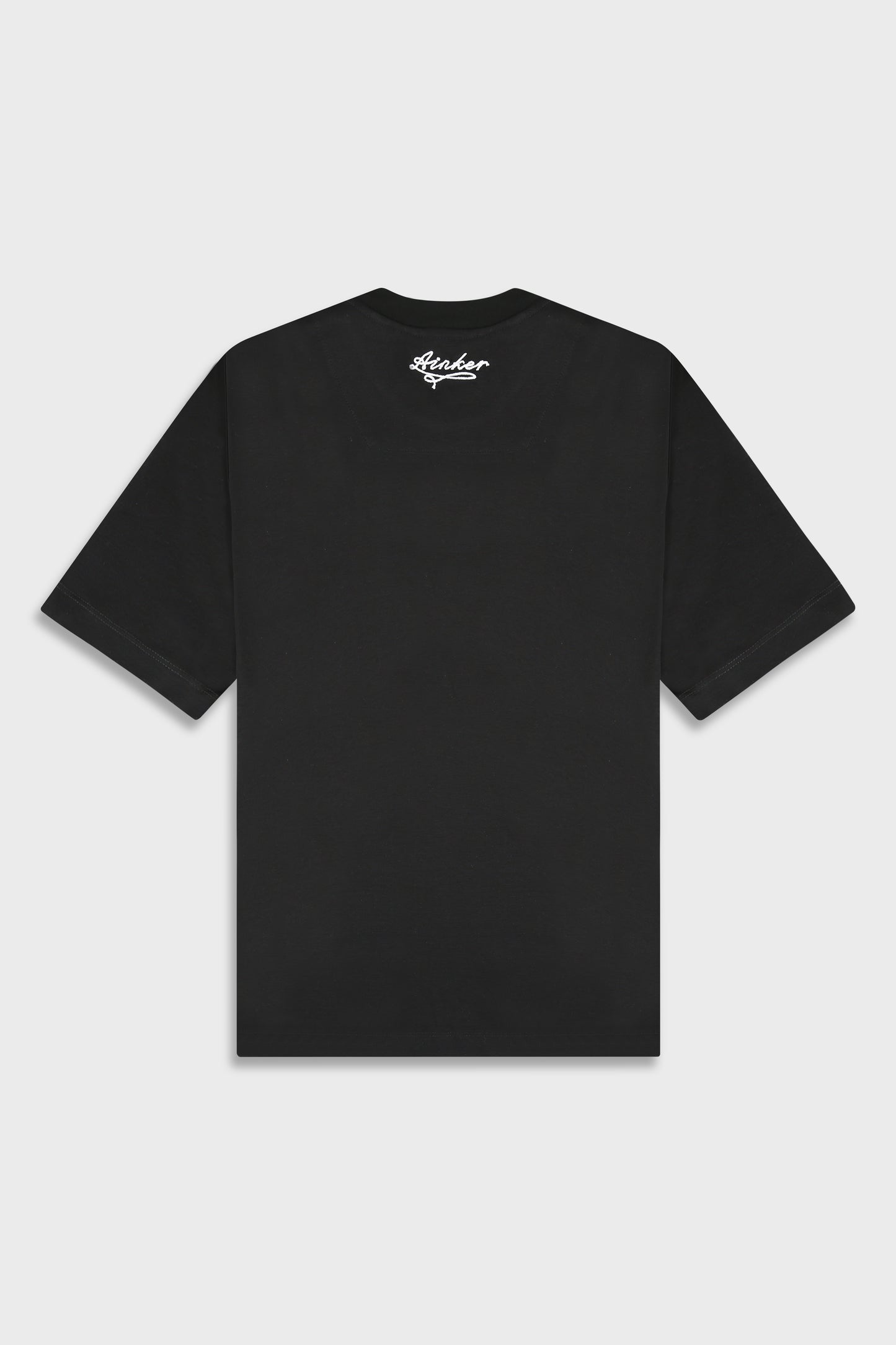 Mercerized 762 Black T-Shirt