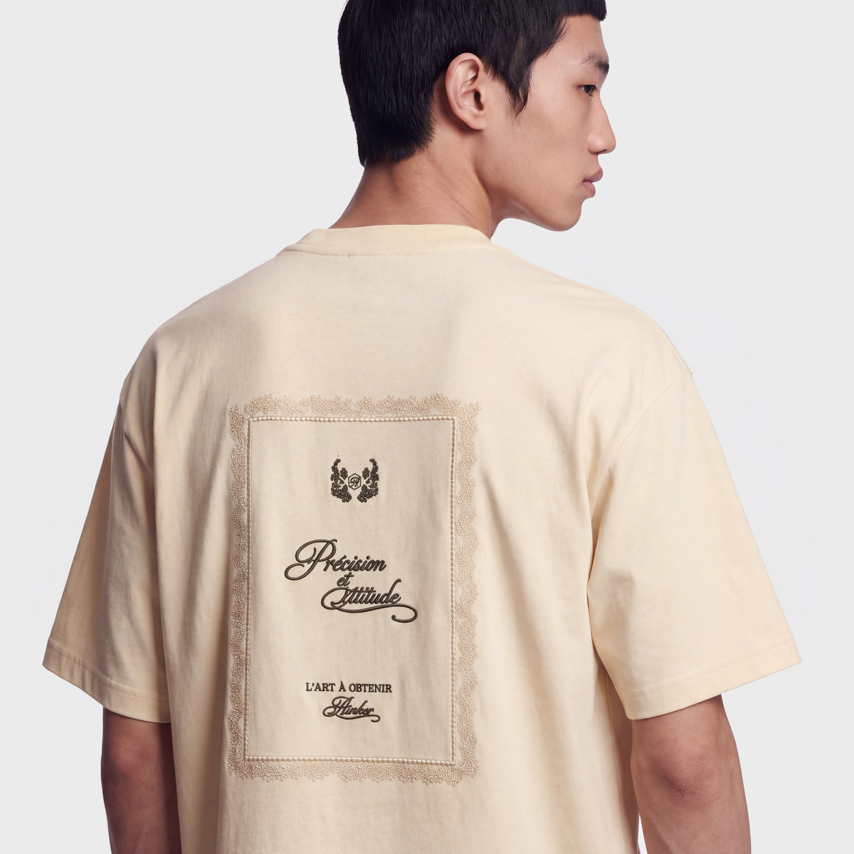 Mercerized 1010 Off White T-Shirt