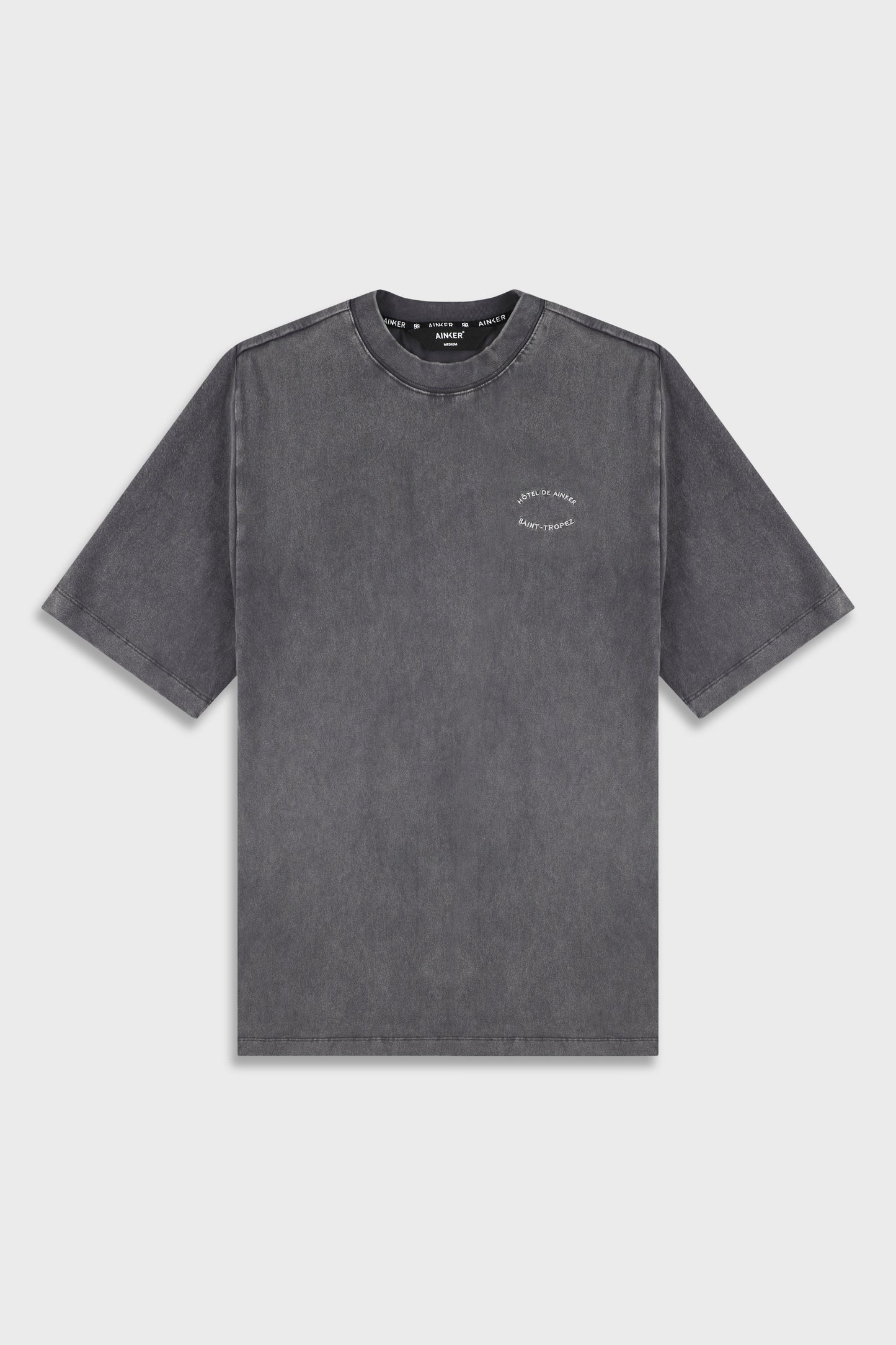 Cotton Wash 740 D.Gray T-Shirt