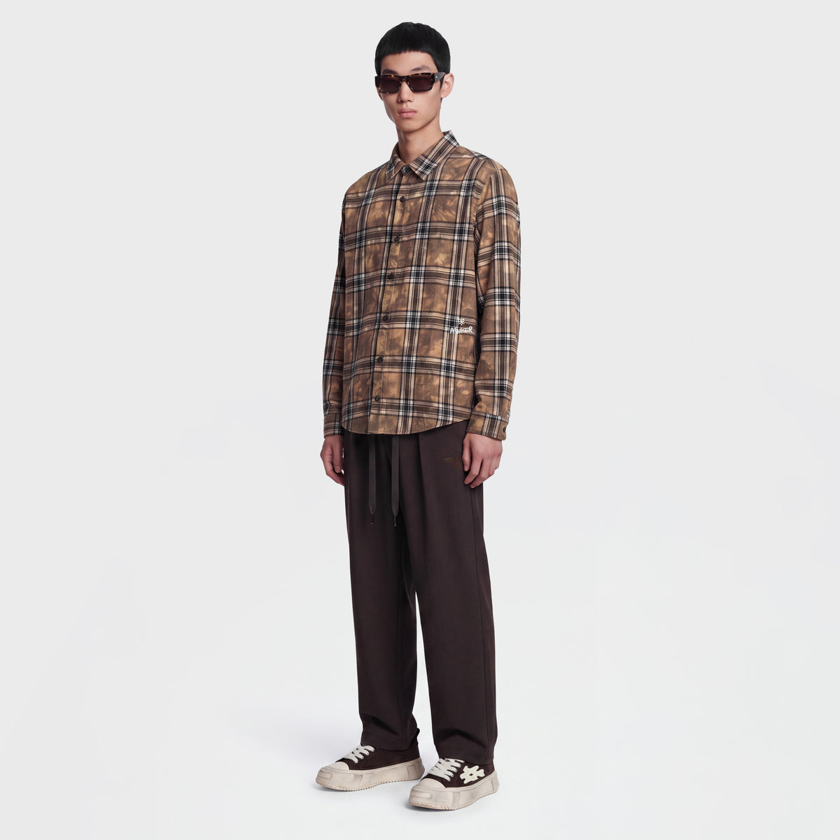 Flannel 1107 Masturd Plaid Overshirt