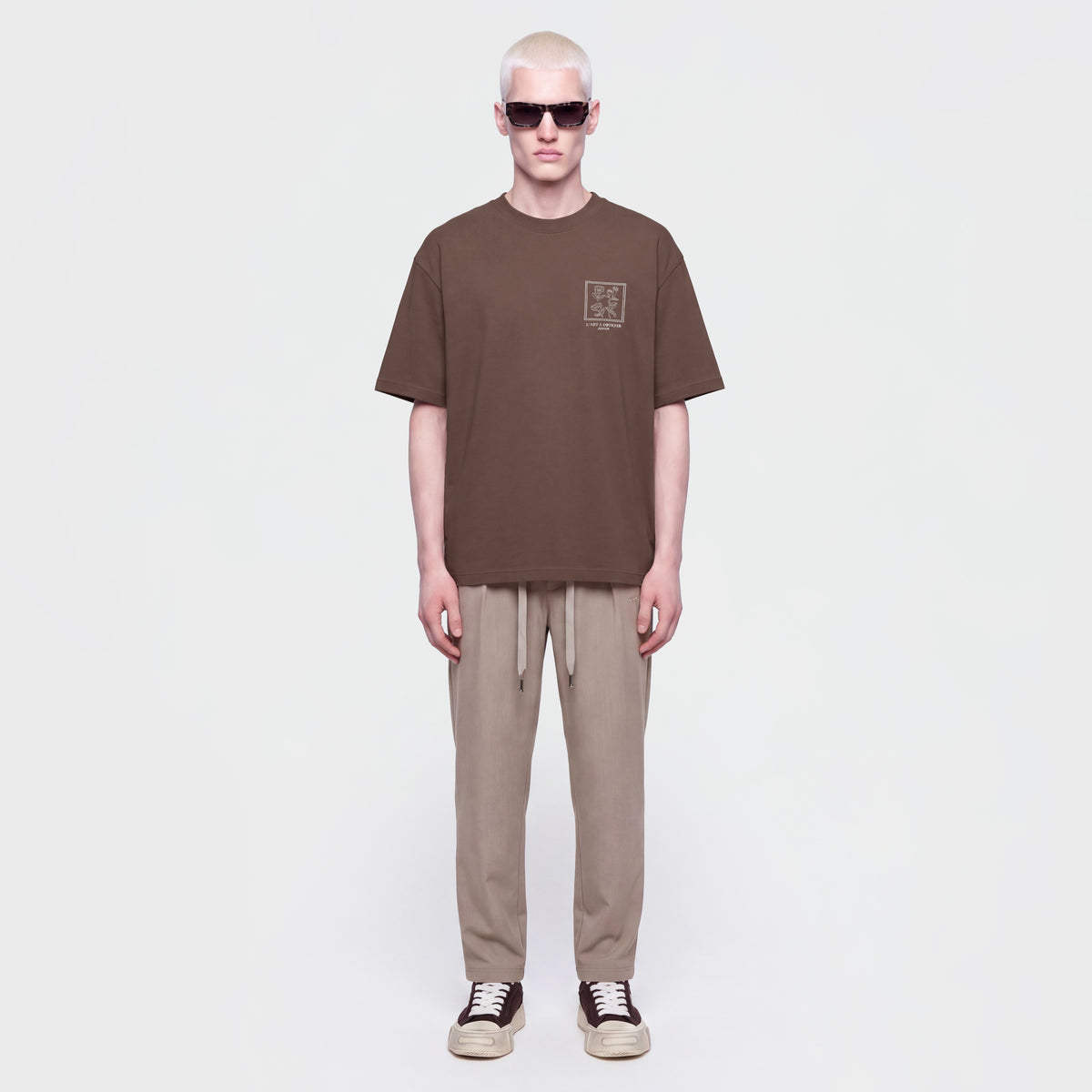 Mercerized 1149 Brown T-Shirt