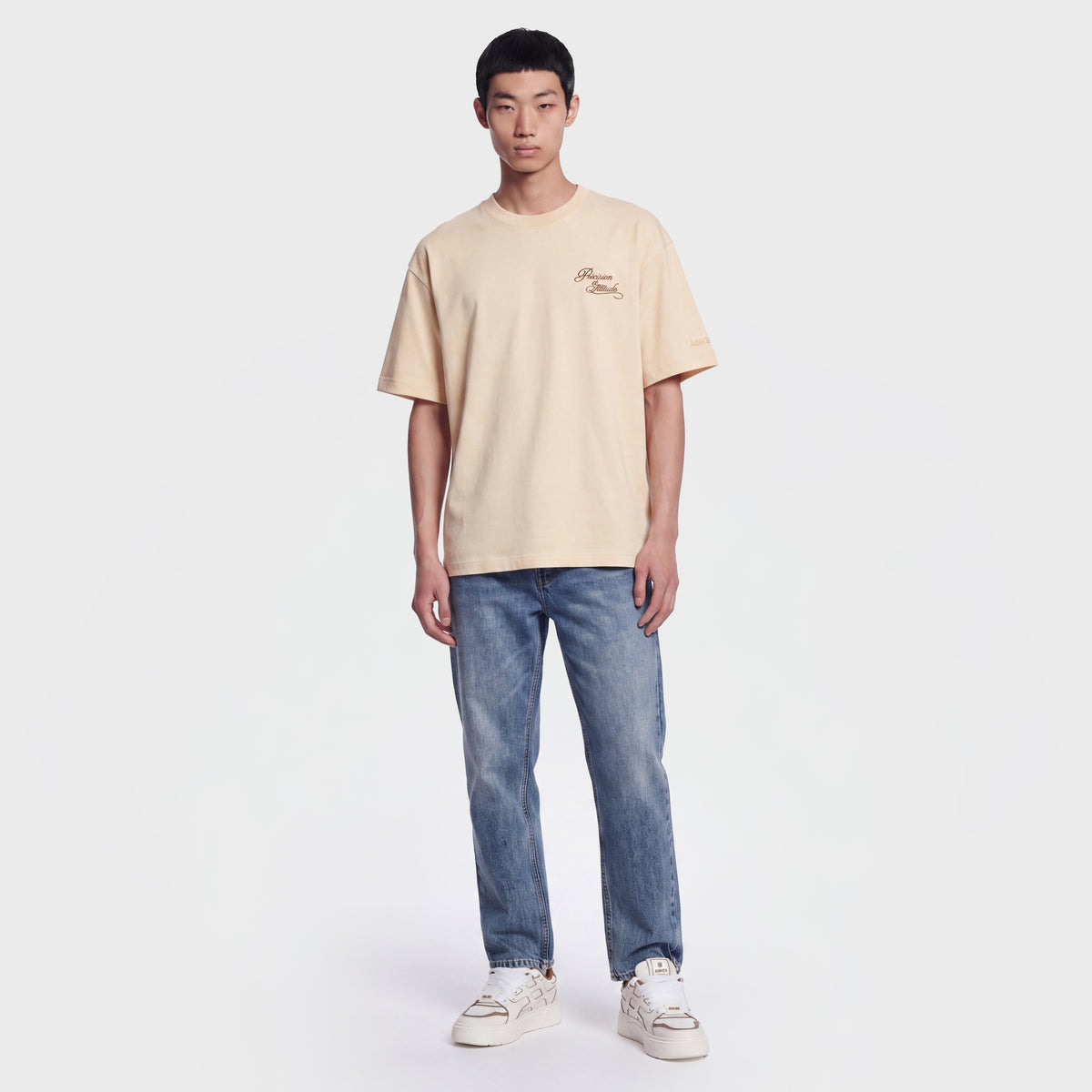 Mercerized 1010 Off White T-Shirt