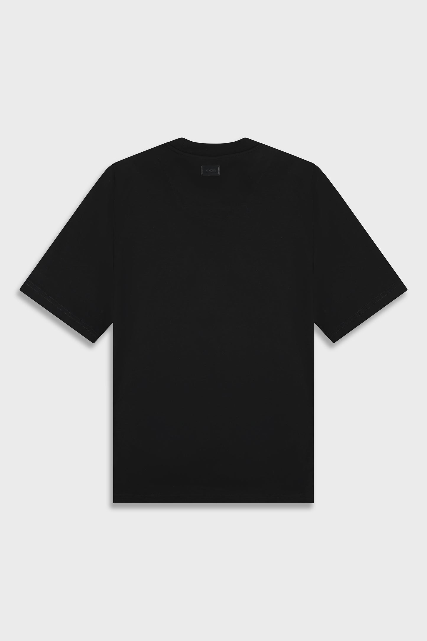 Mercerized 818 Black T-Shirt