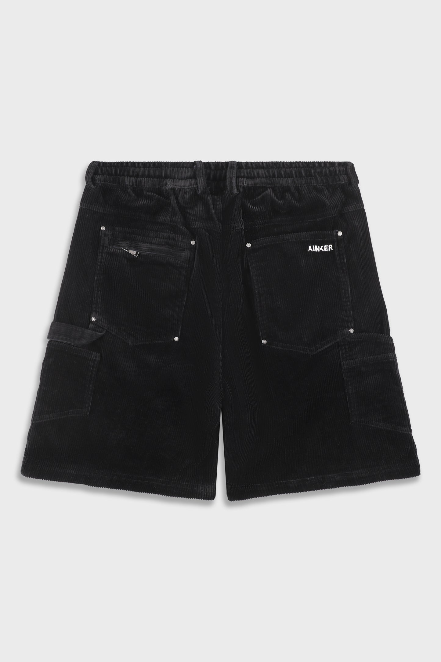 Wash Corduroy 708 Black Short