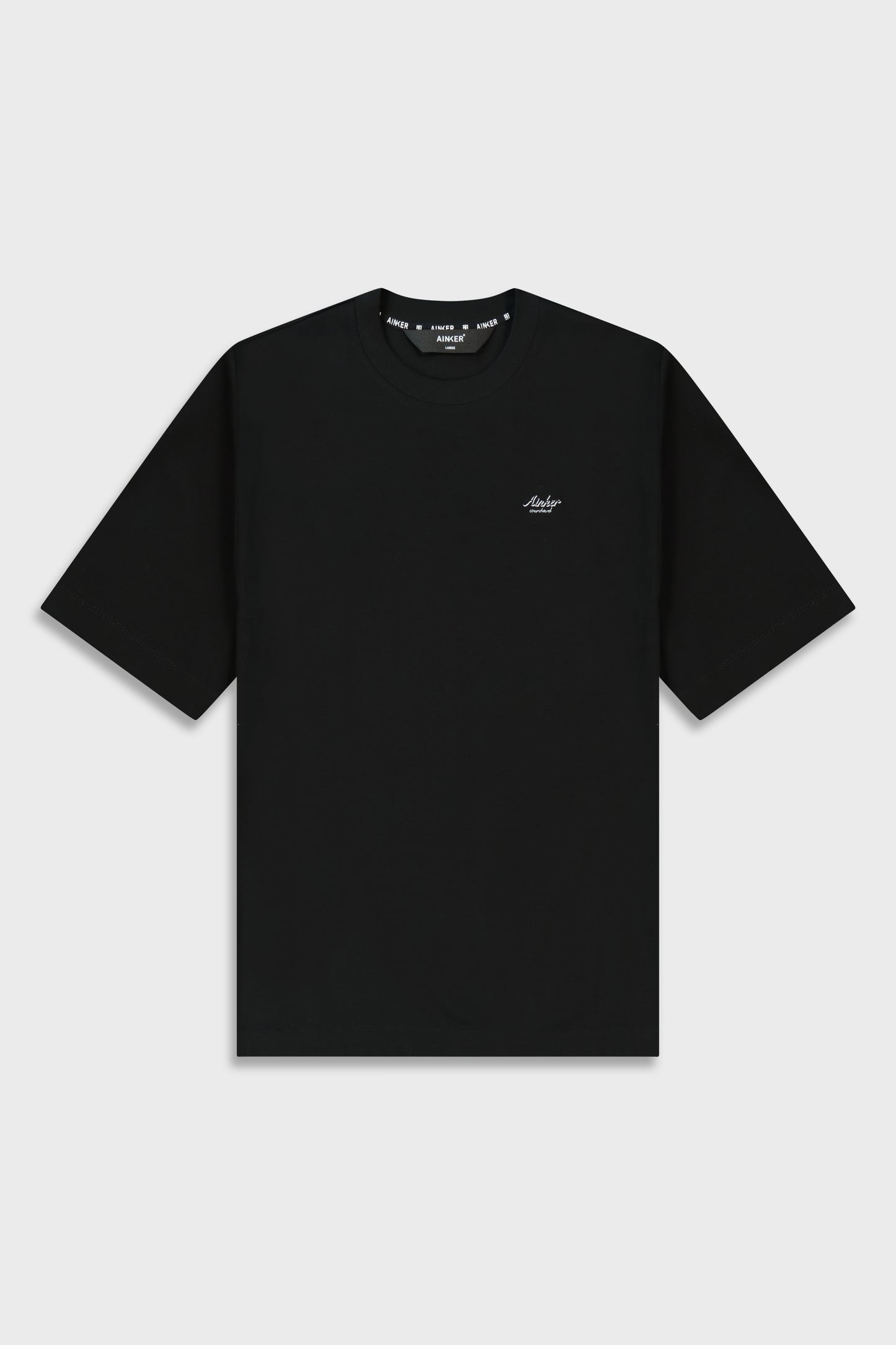 Mercerized 540 Black T-Shirt