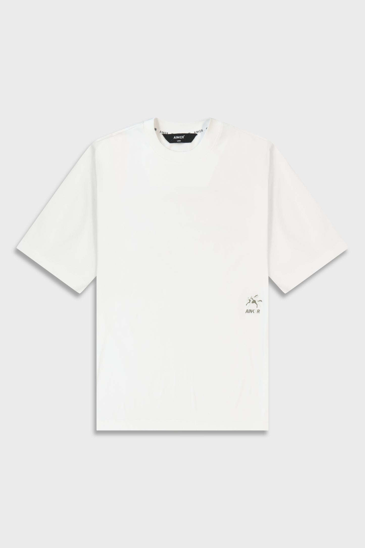 Mercerized 541 White T-Shirt
