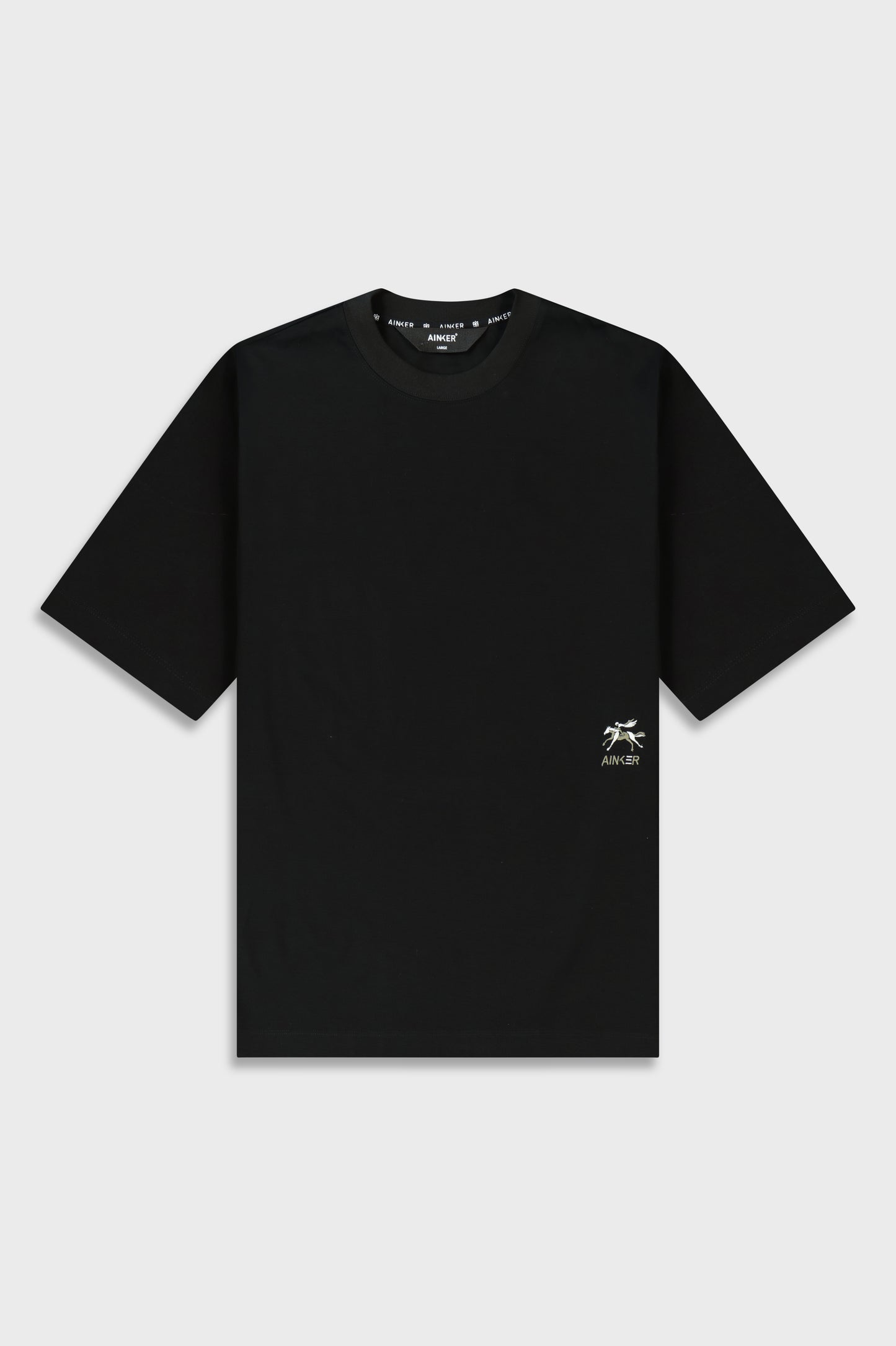 Mercerized 541 Black T-Shirt
