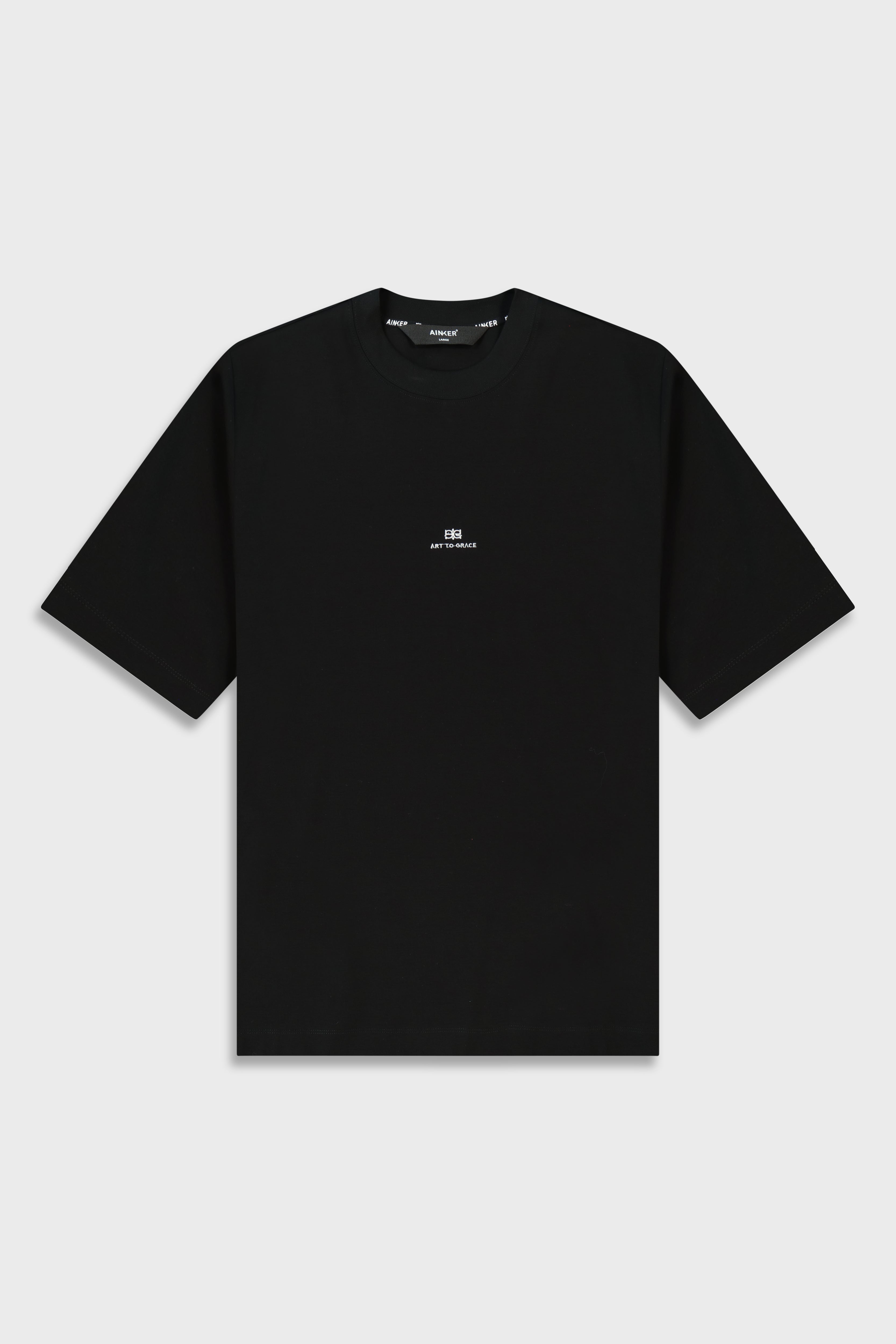 Mercerized 542 Black T-Shirt
