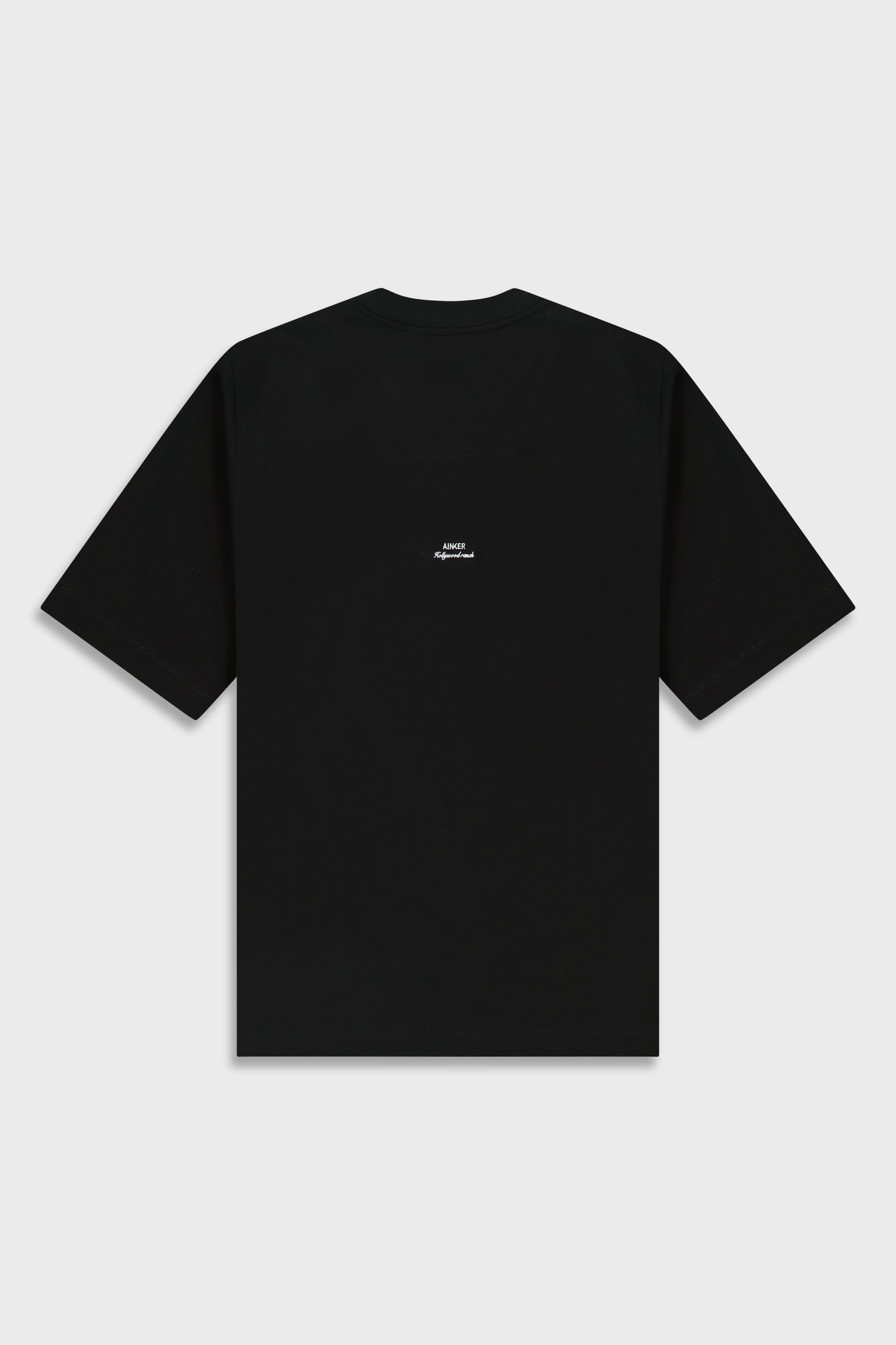 Mercerized 542 Black T-Shirt