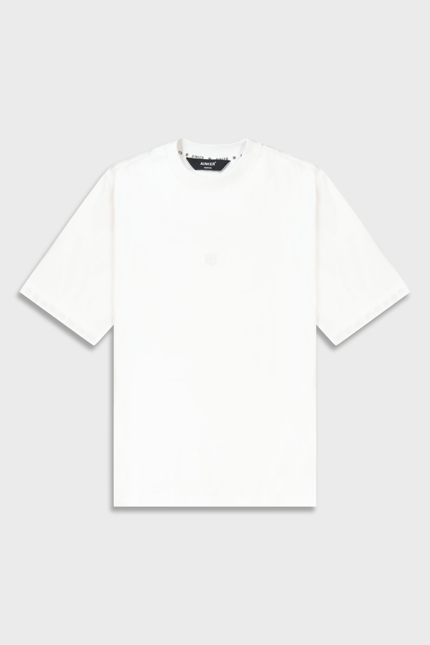 Mercerized 676 White T-Shirt