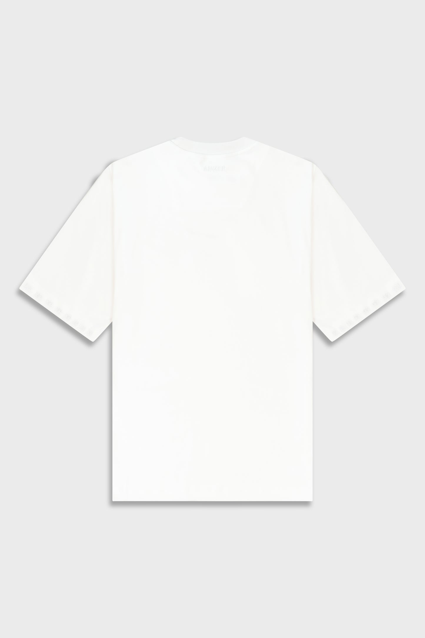Mercerized 676 White T-Shirt
