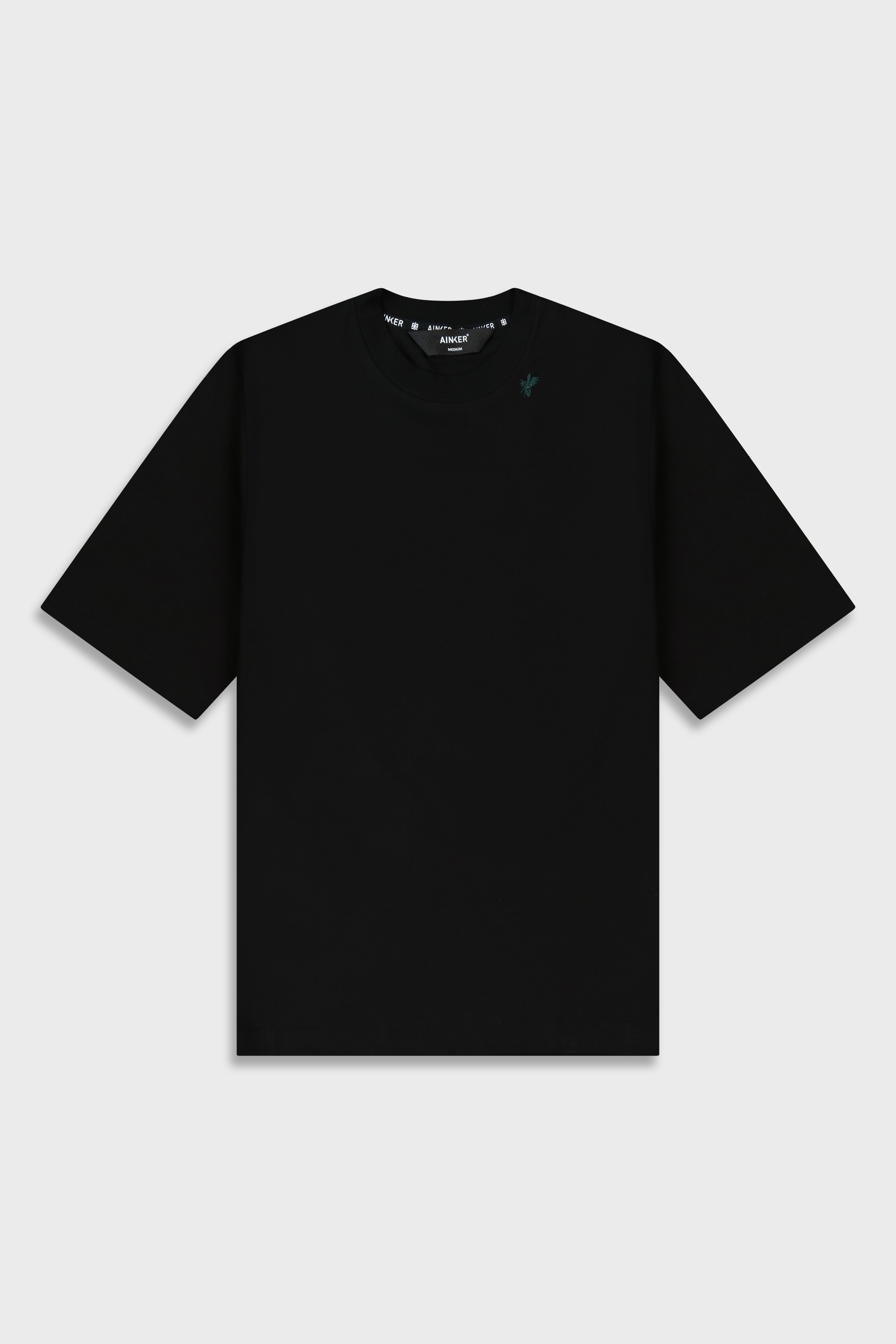 Mercerized 552 Black T-Shirt