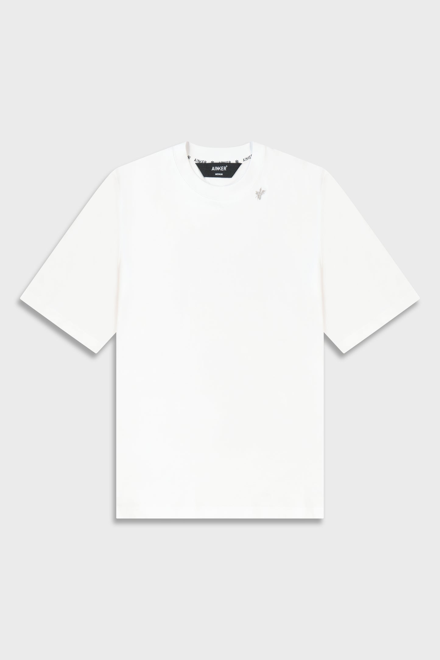 Mercerized 552 White T-Shirt