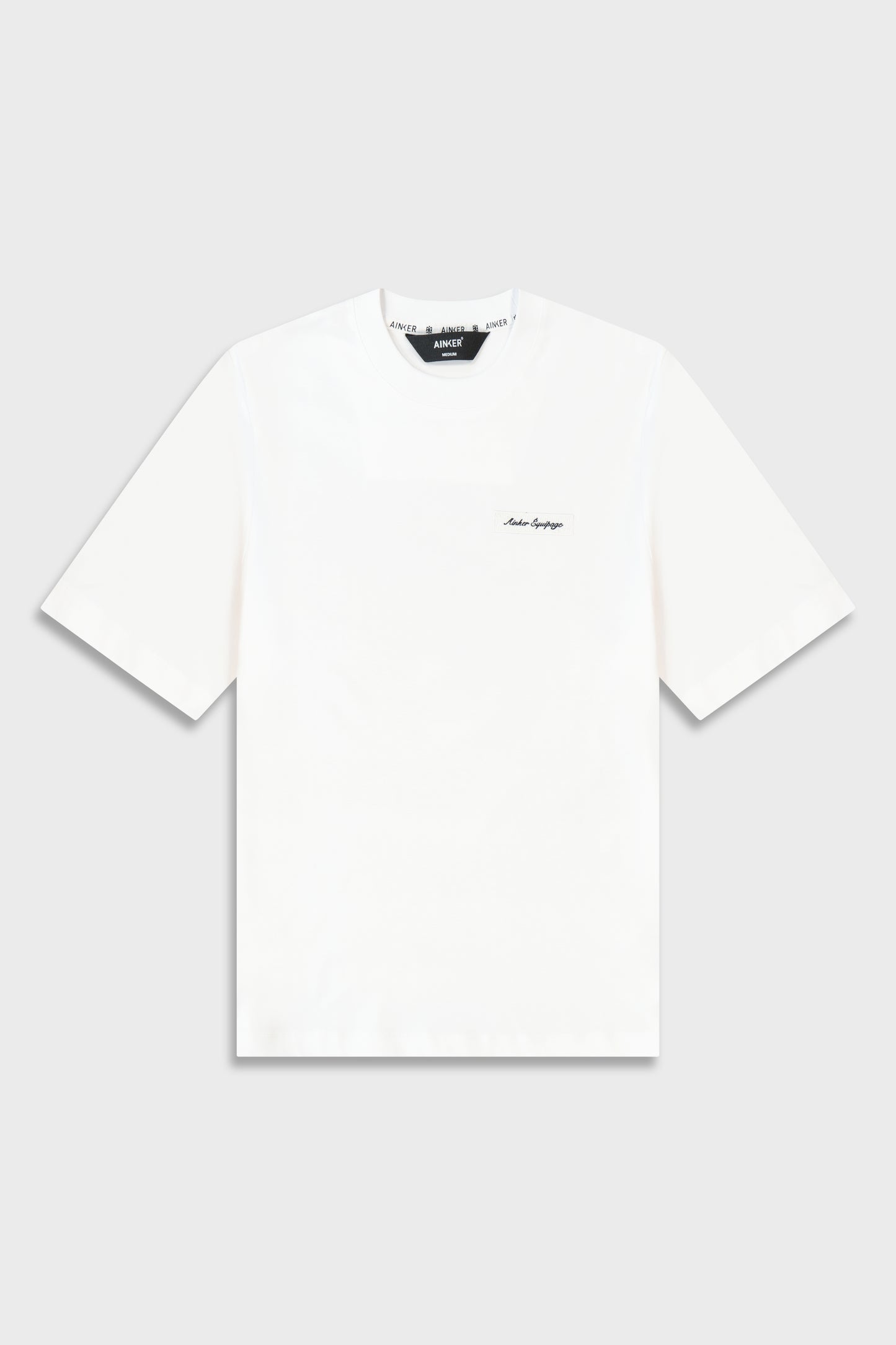 Mercerized 632 White T-Shirt