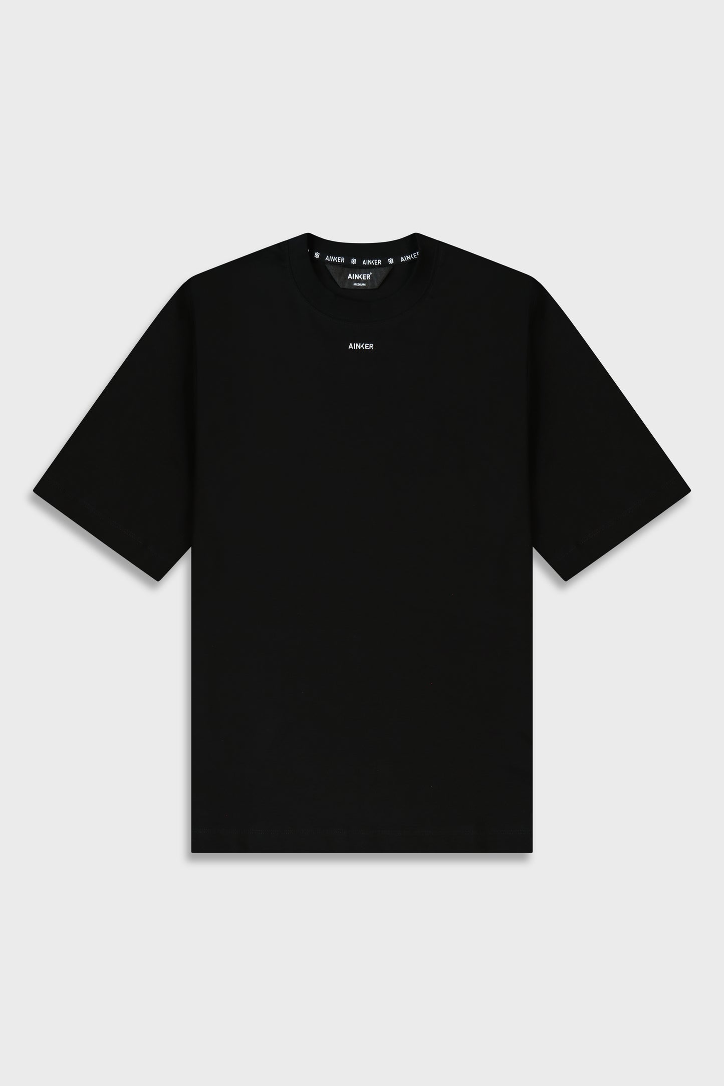 Mercerized 546 Black T-Shirt