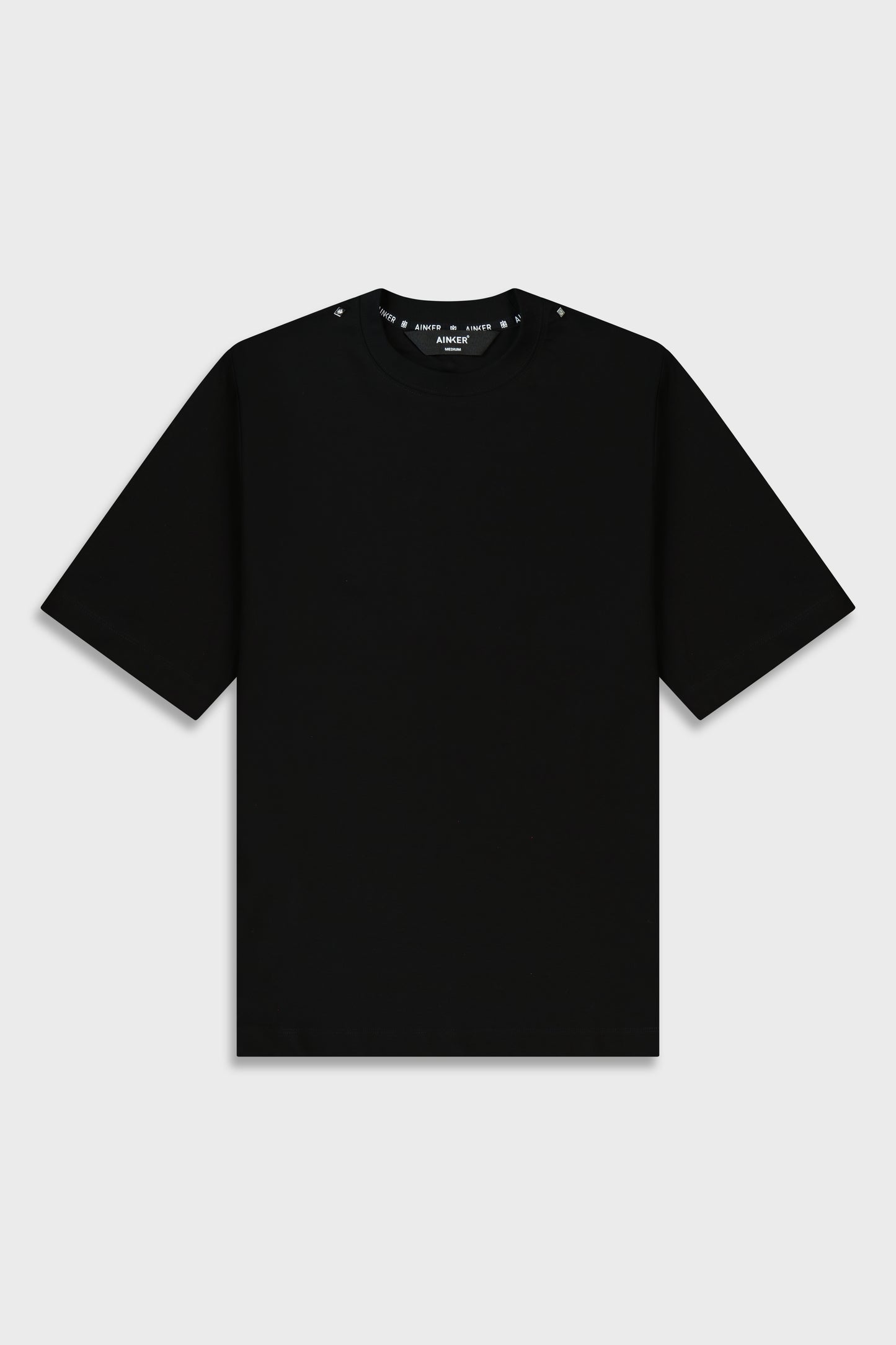 Mercerized 634 Black T-Shirt
