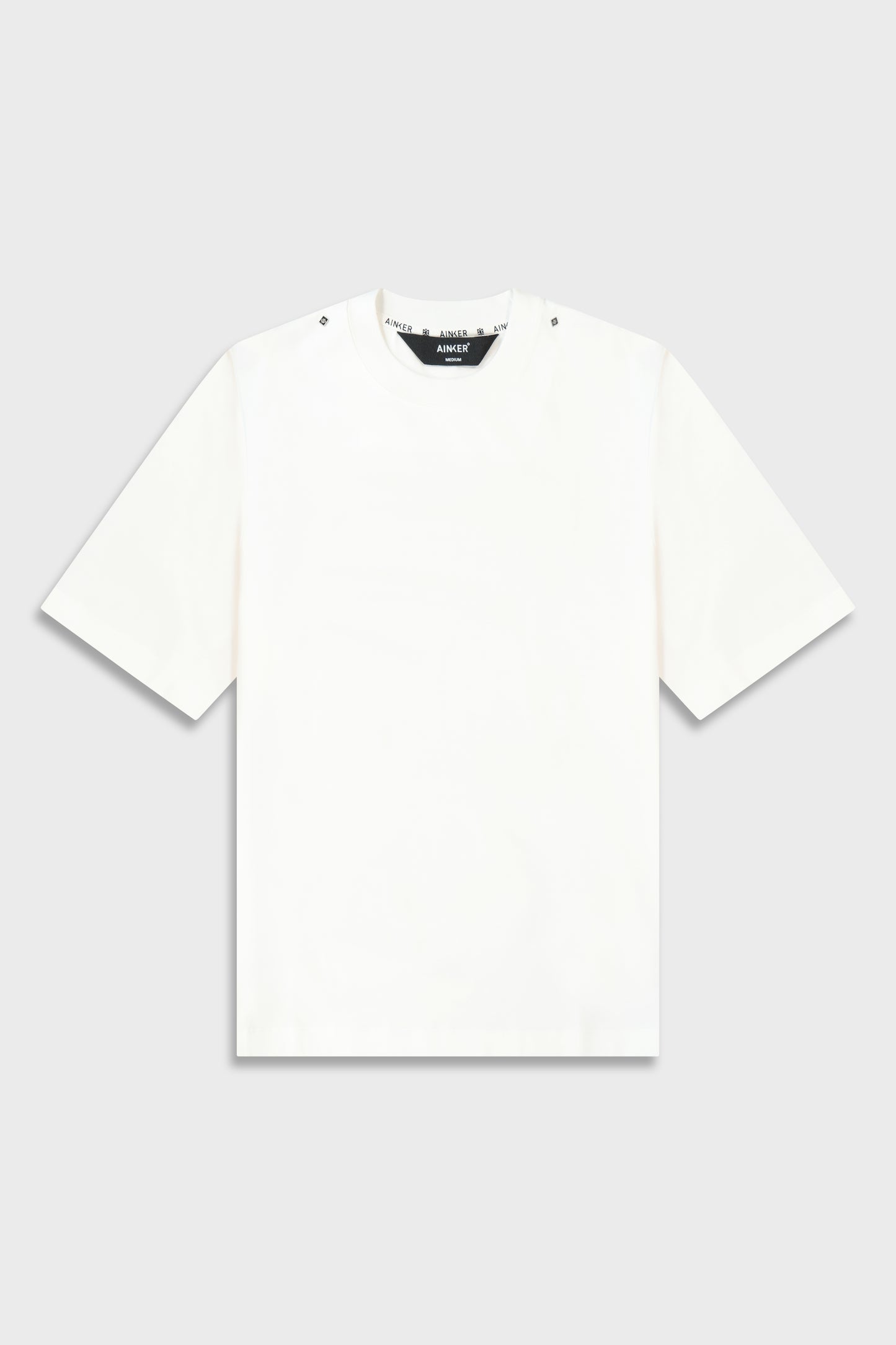 Mercerized 634 White T-Shirt