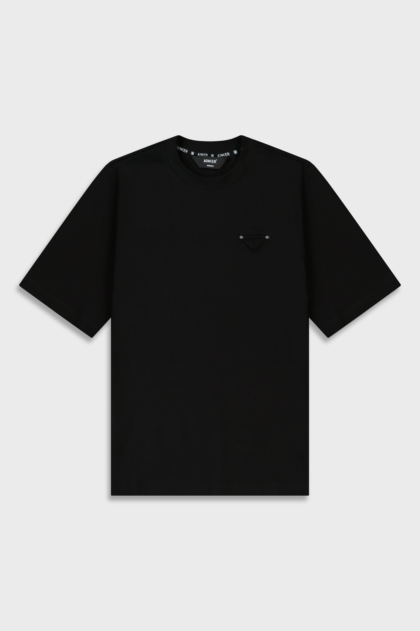 Mercerized 545 Black T-Shirt