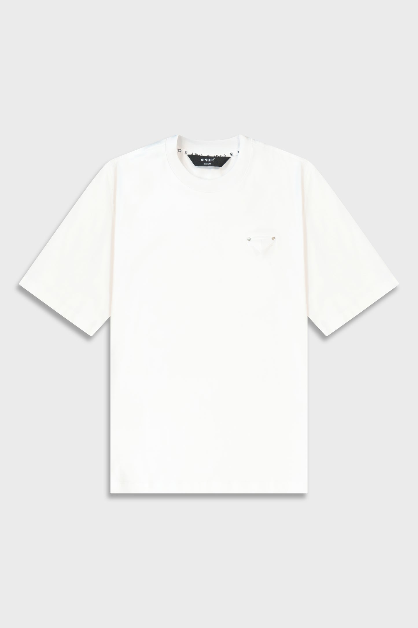 Mercerized 545 White T-Shirt