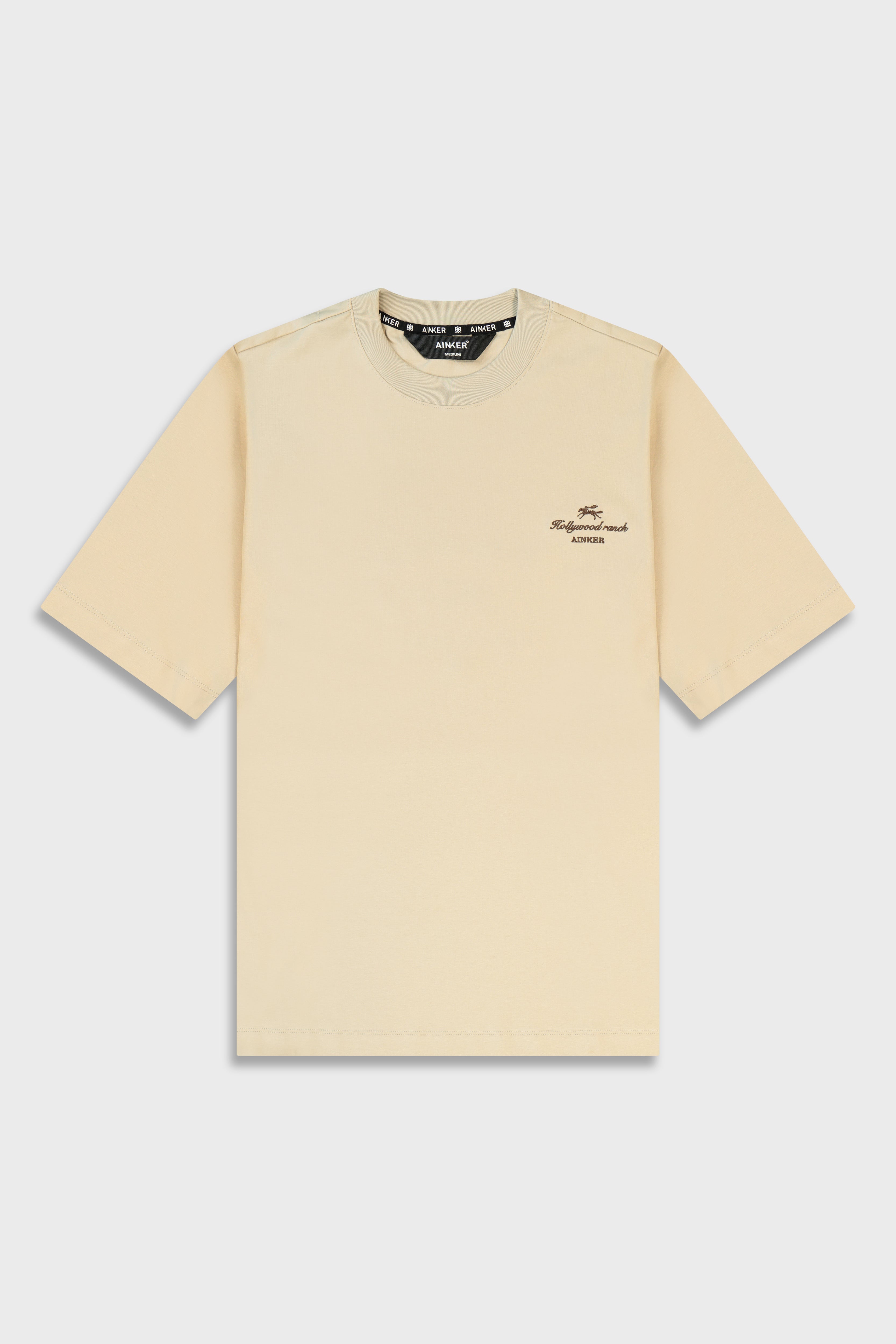 Mercerized 544 Mocha T-Shirt
