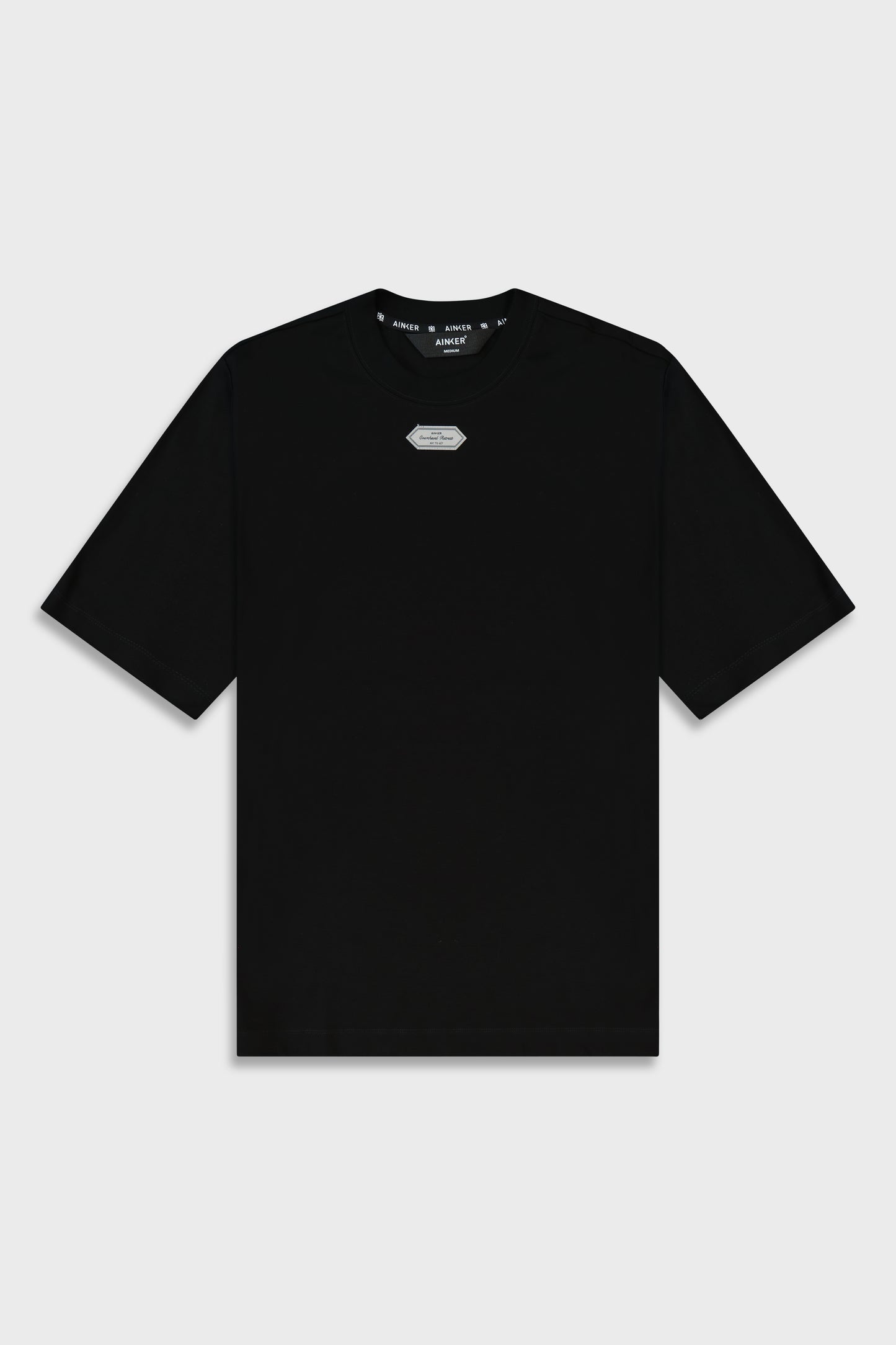 Mercerized 554 Black T-Shirt