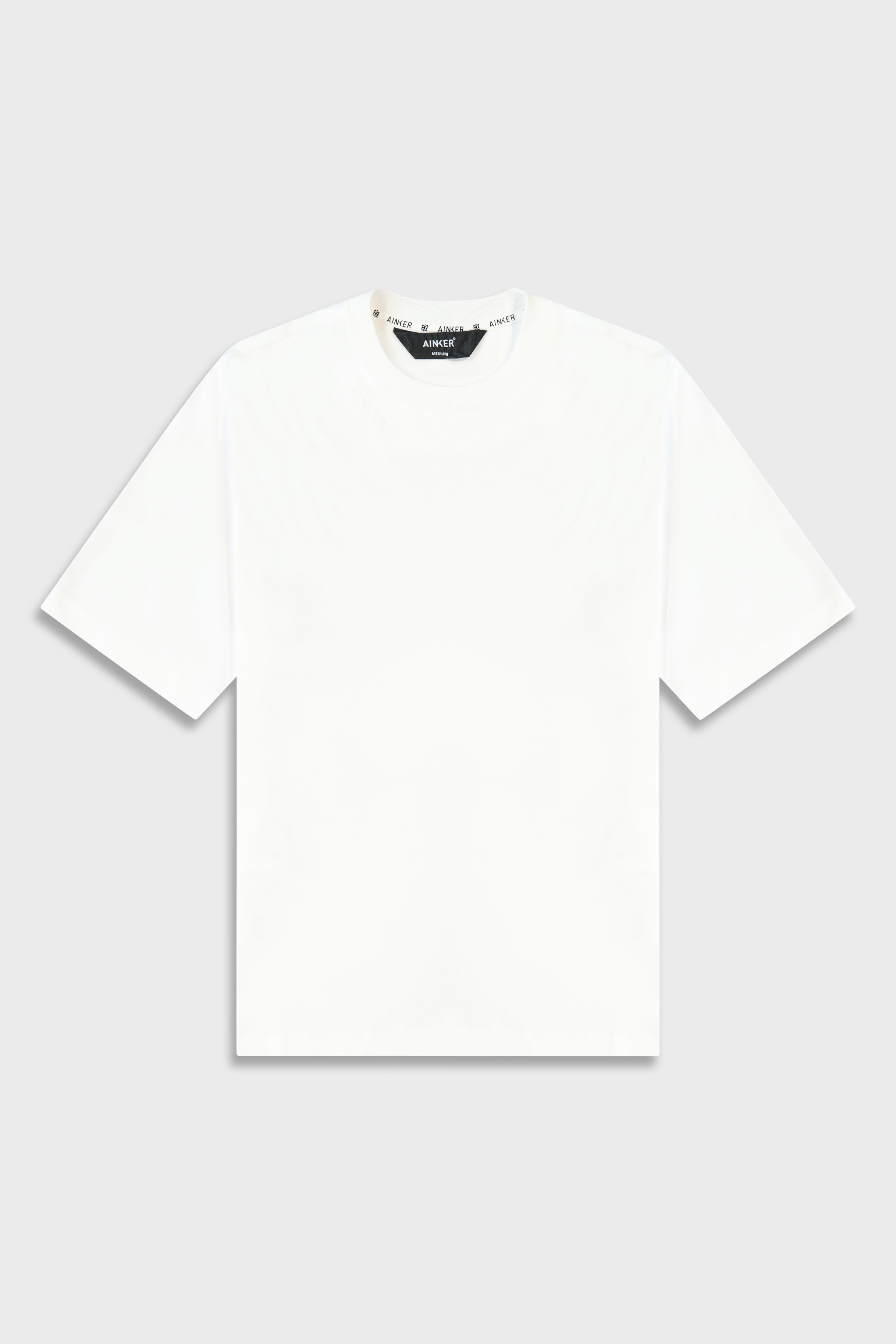 Mercerized 597 White T-Shirt