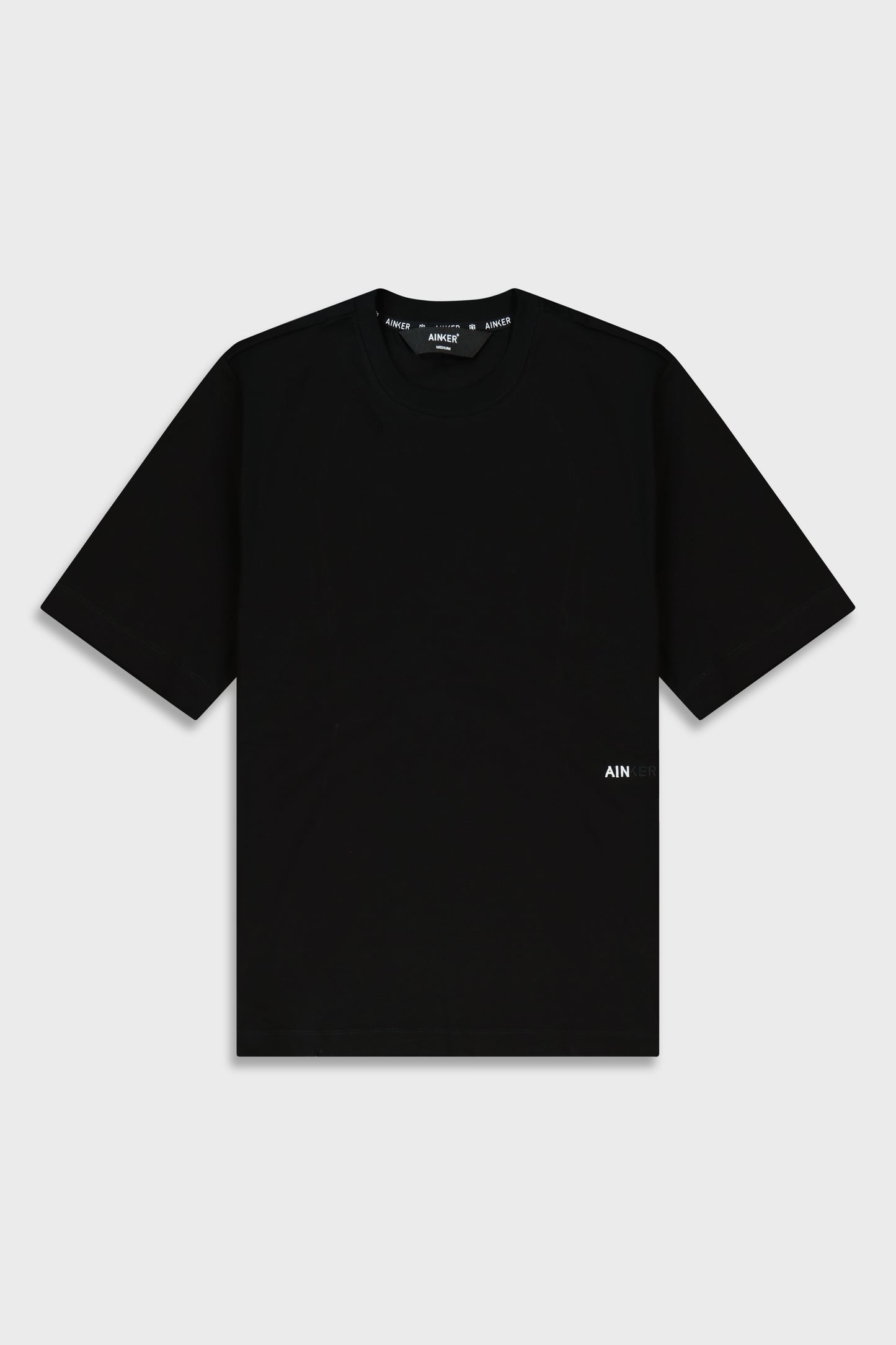 Mercerized 555 Black T-Shirt