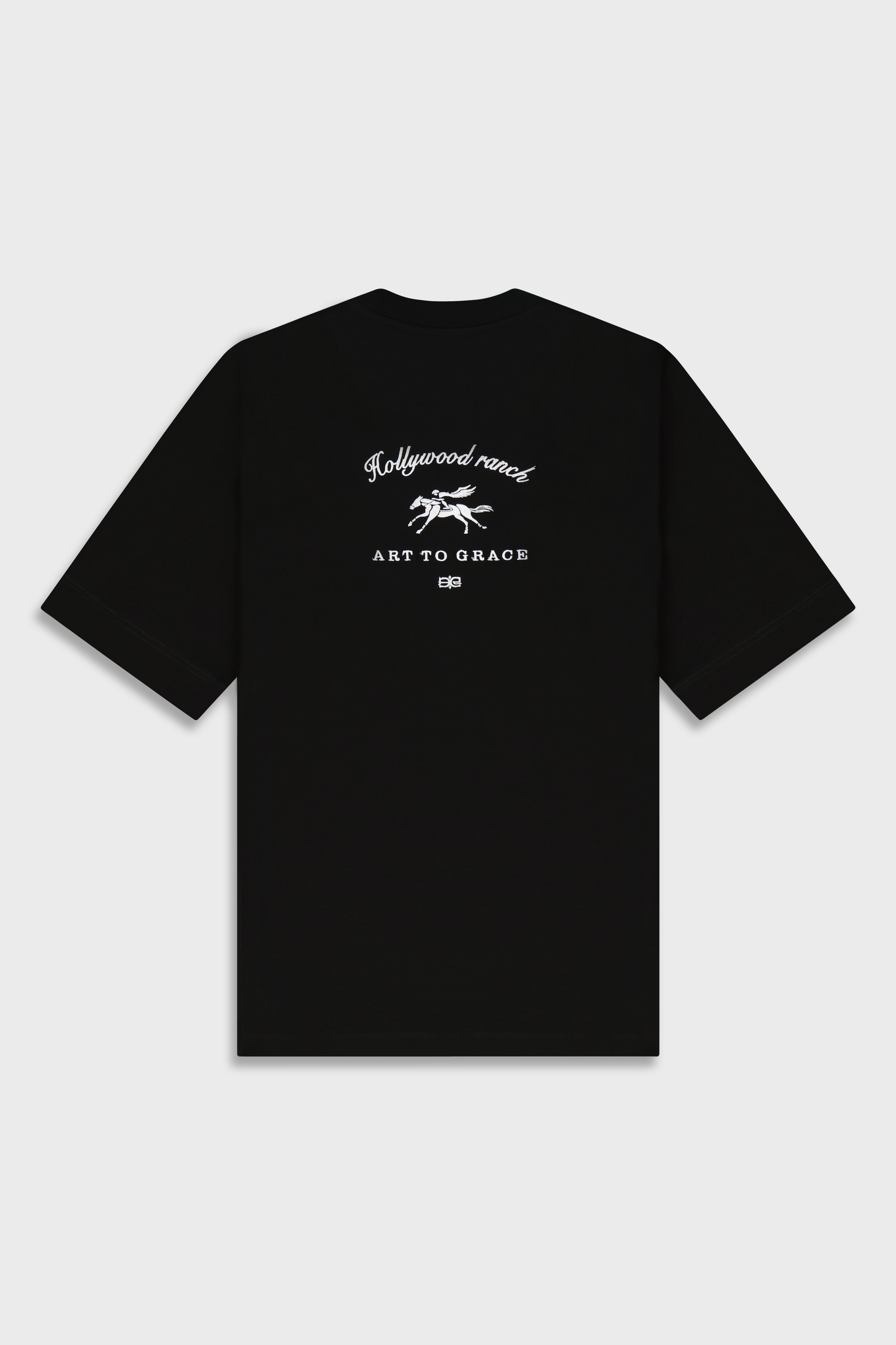 Mercerized 544 Black T-Shirt
