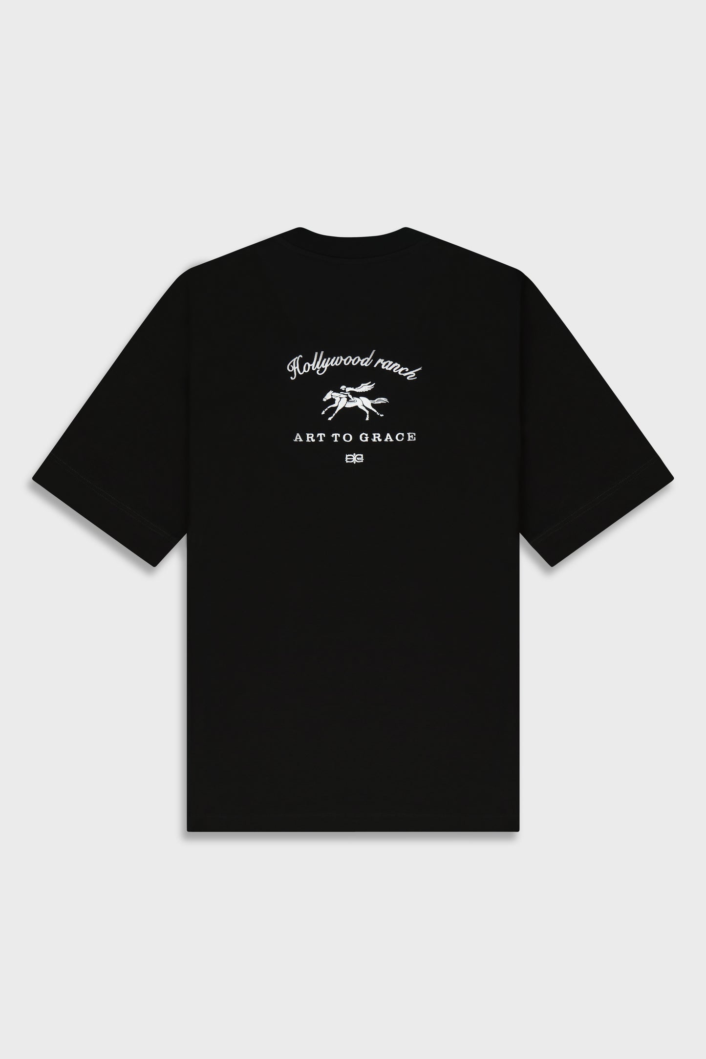 Mercerized 544 Black T-Shirt