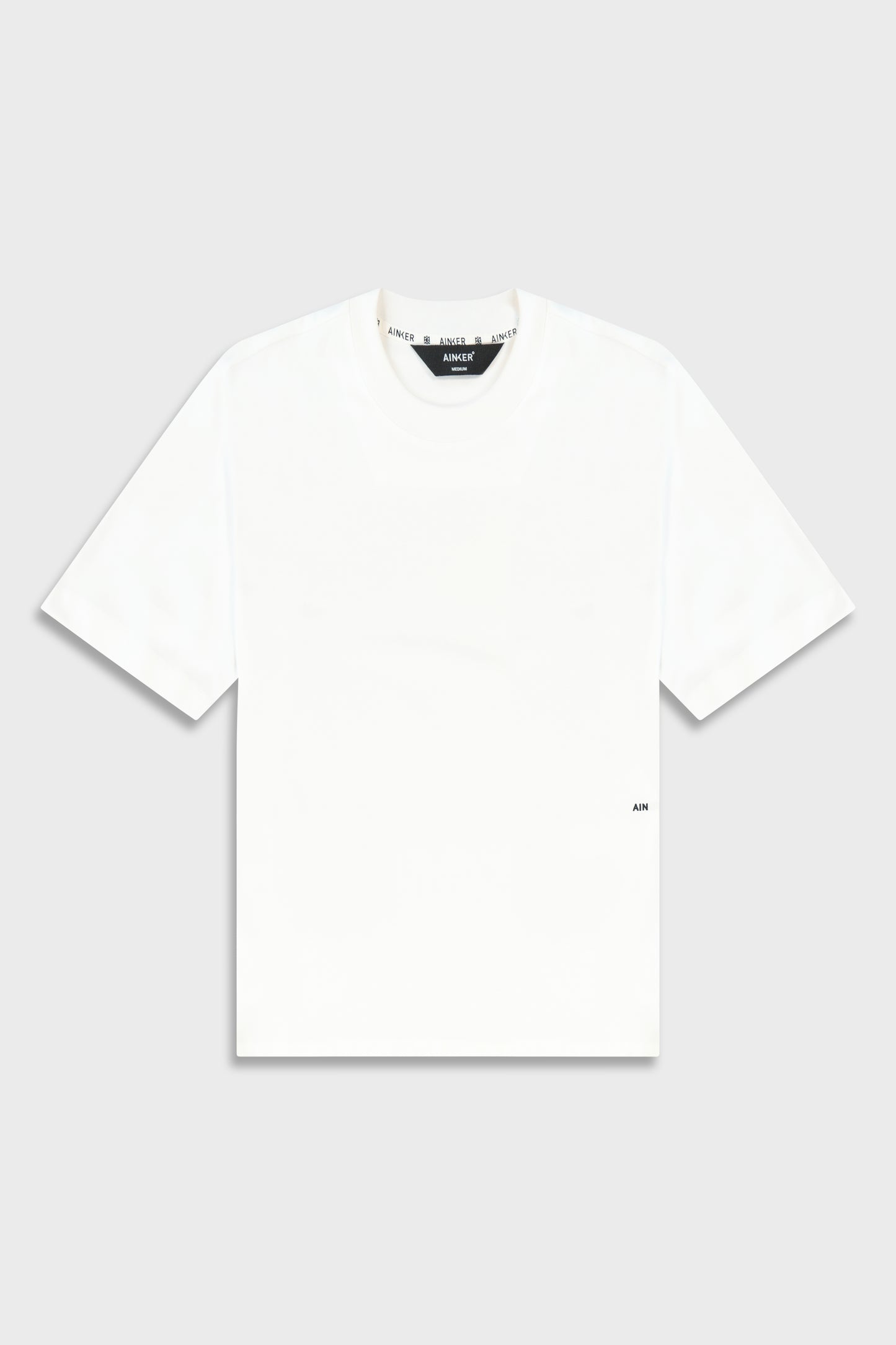 Mercerized 555 White T-Shirt