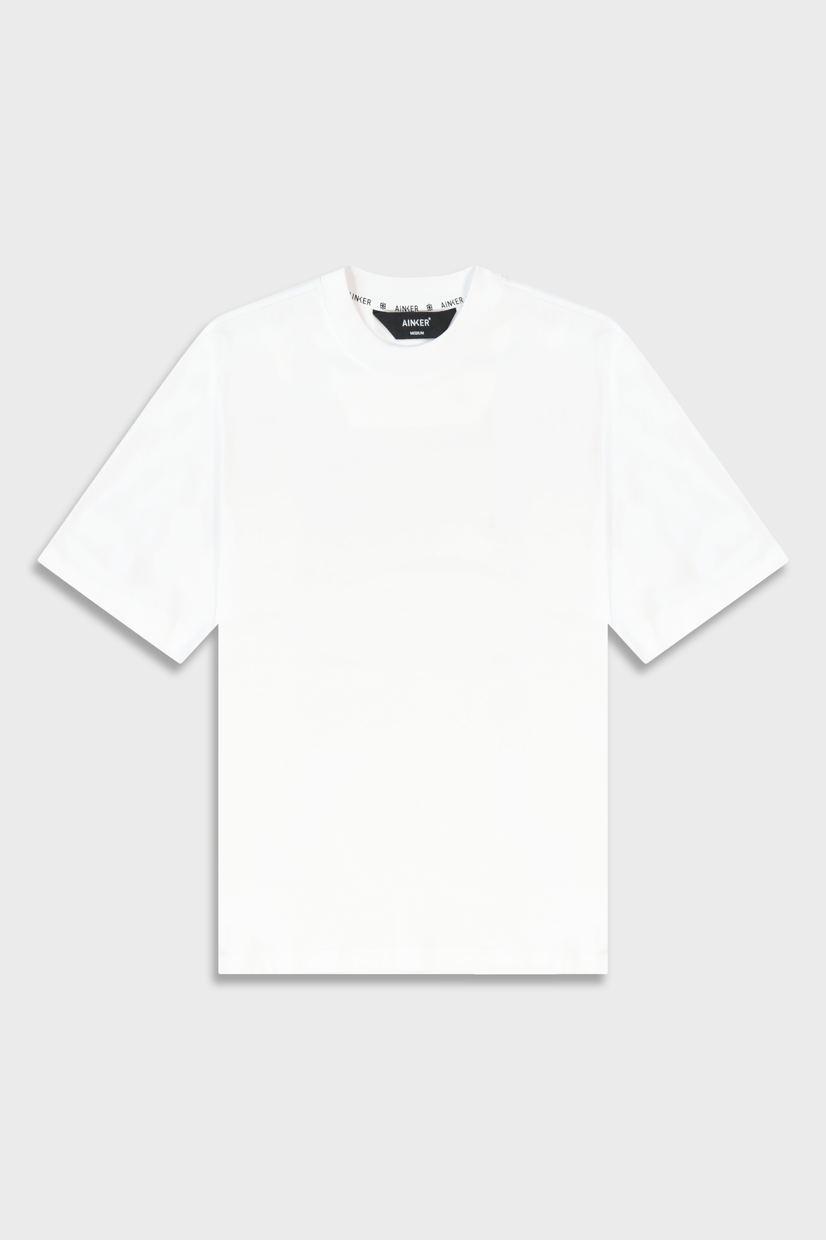 Mercerized 557 White T-Shirt