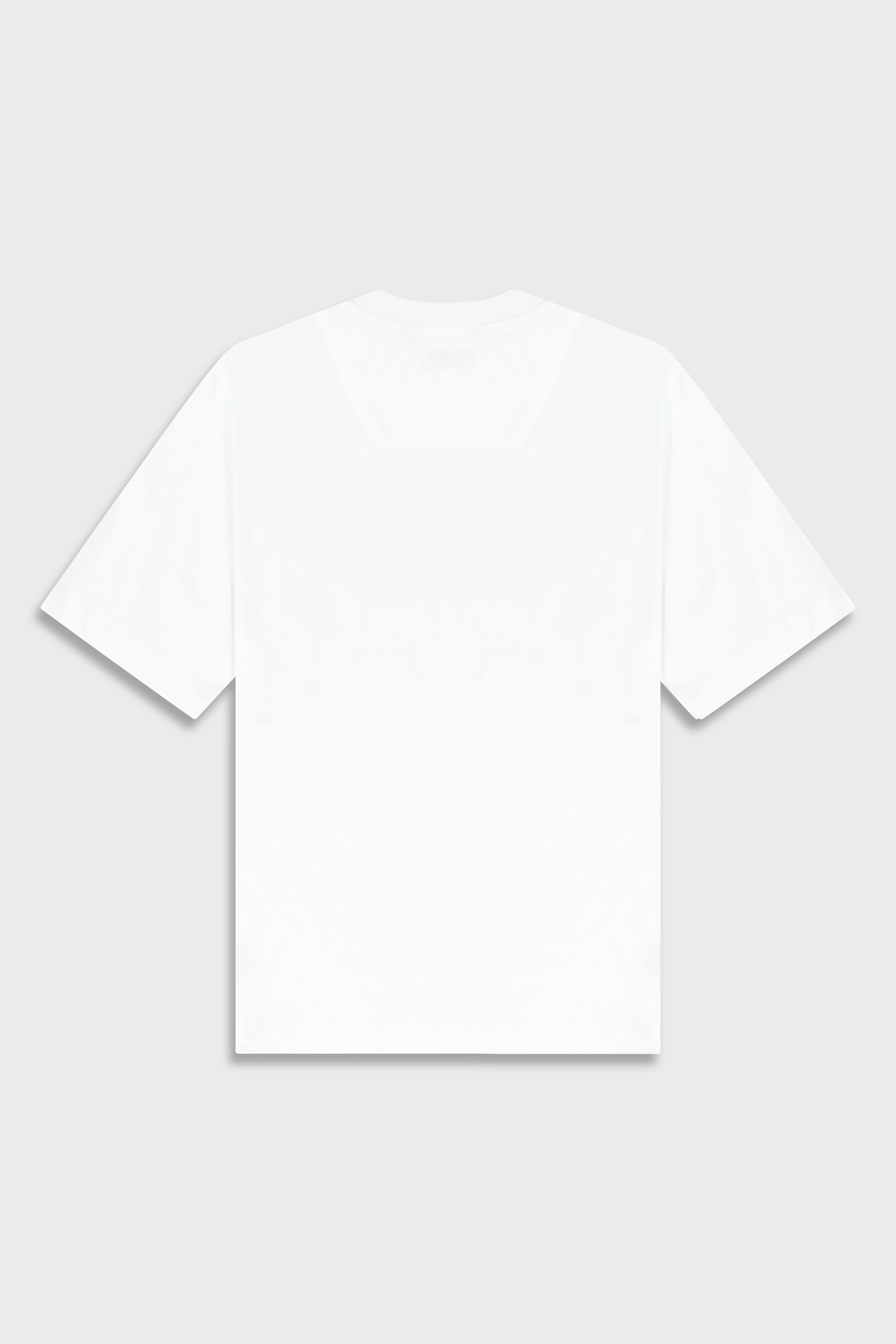 Mercerized 557 White T-Shirt