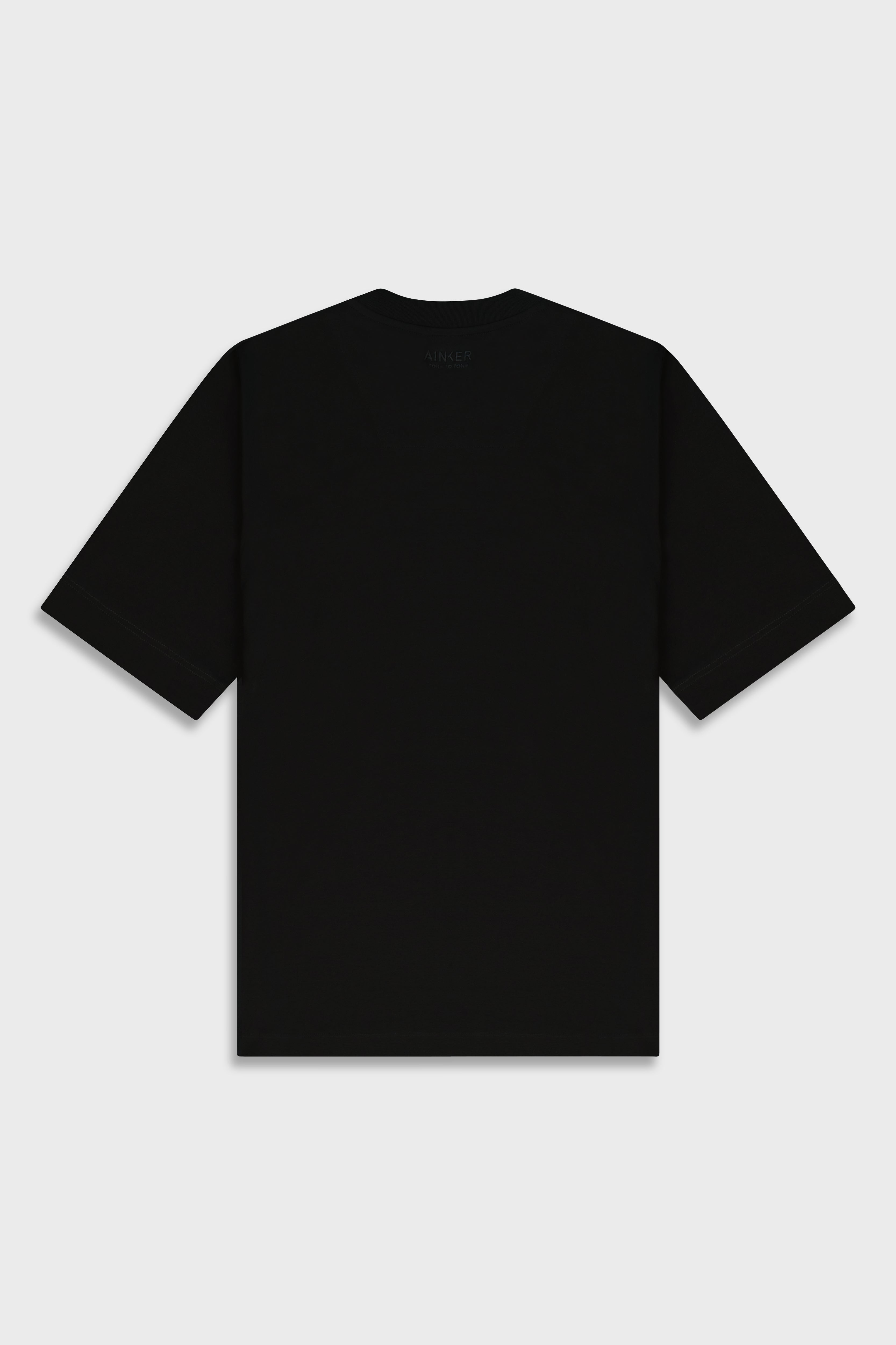 Mercerized 557 Black T-Shirt