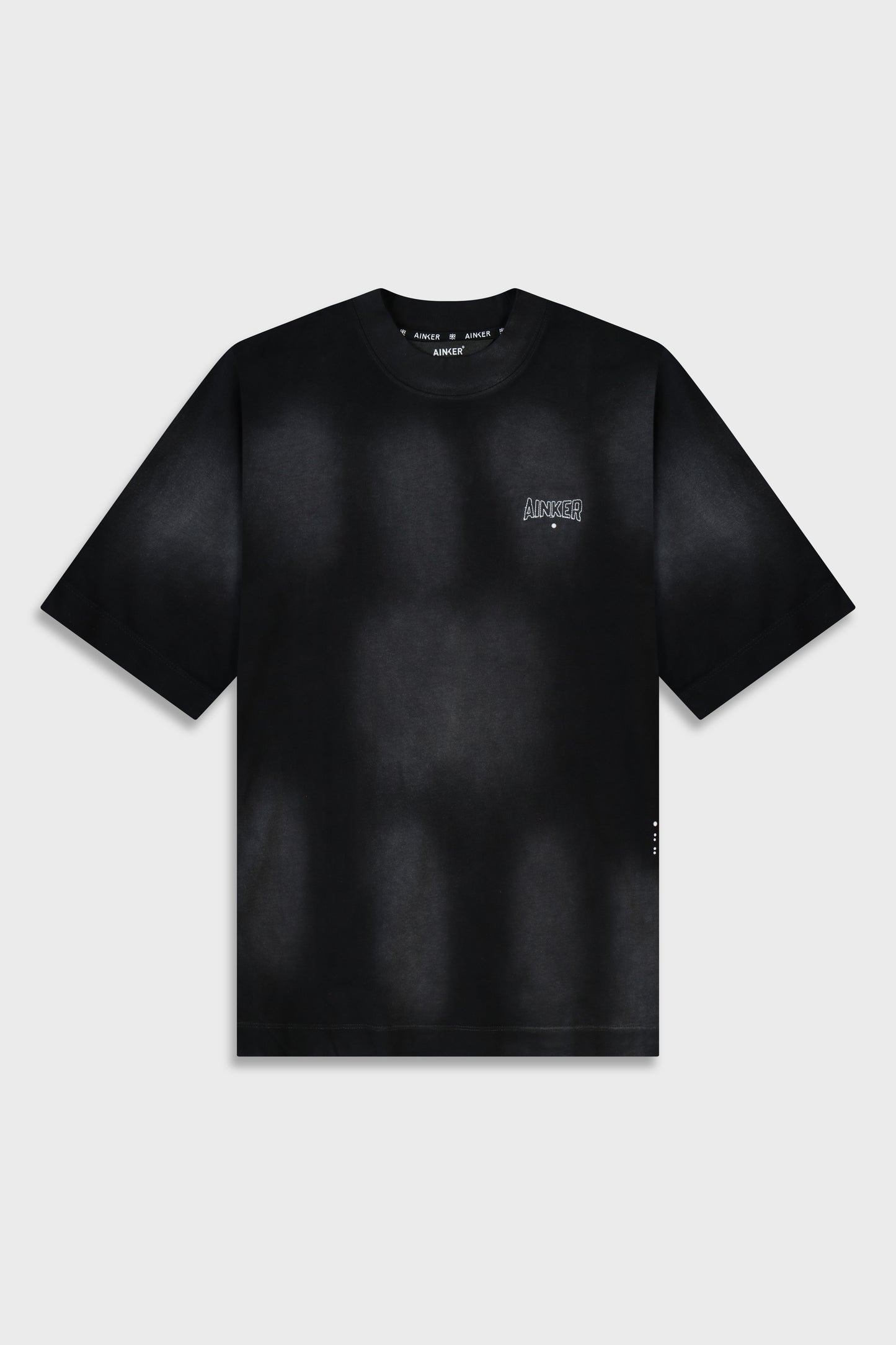 Cotton Wash 717 Black T-Shirt